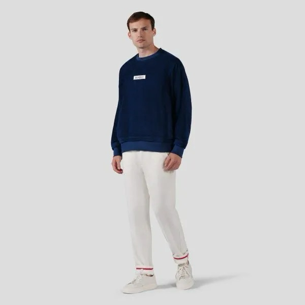 BAINDOUX Pull ELEVENTH DARK BLUE