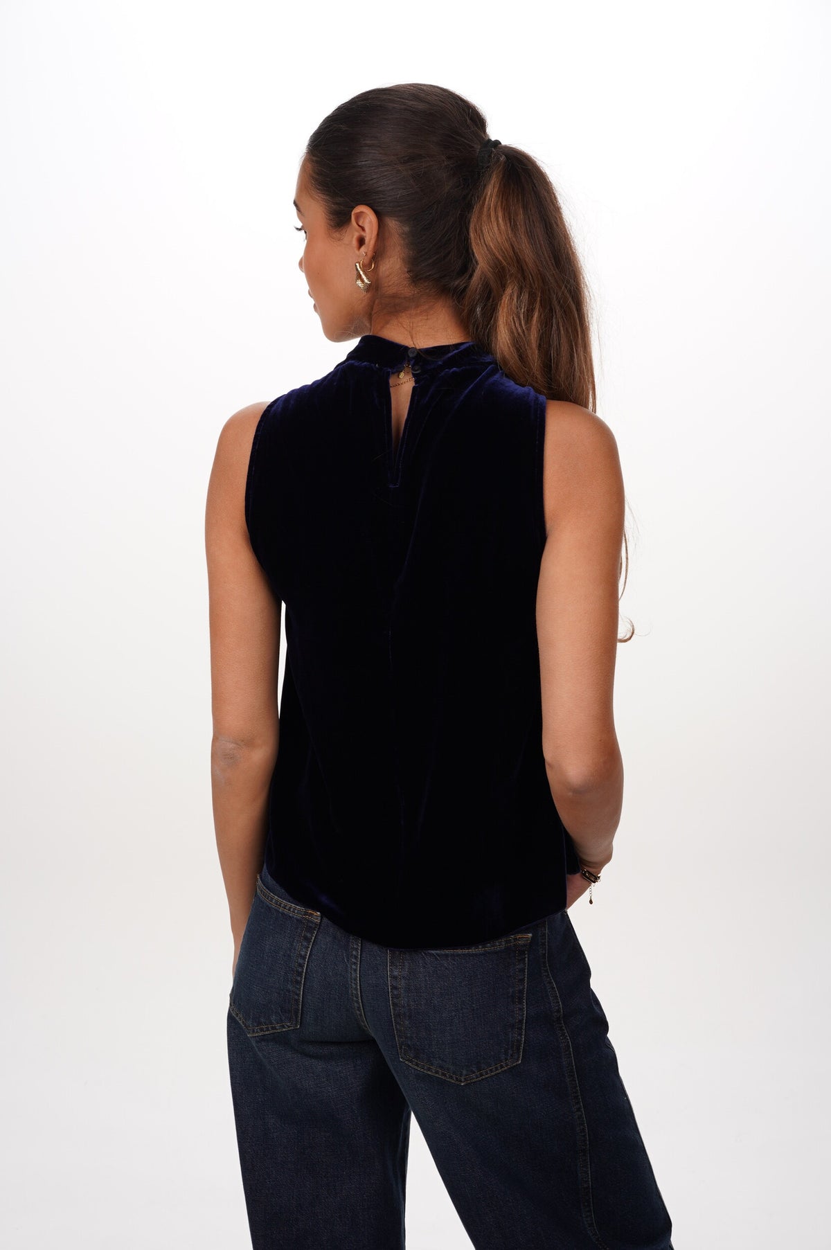 FORTE FORTE Top Viscose silk velvet