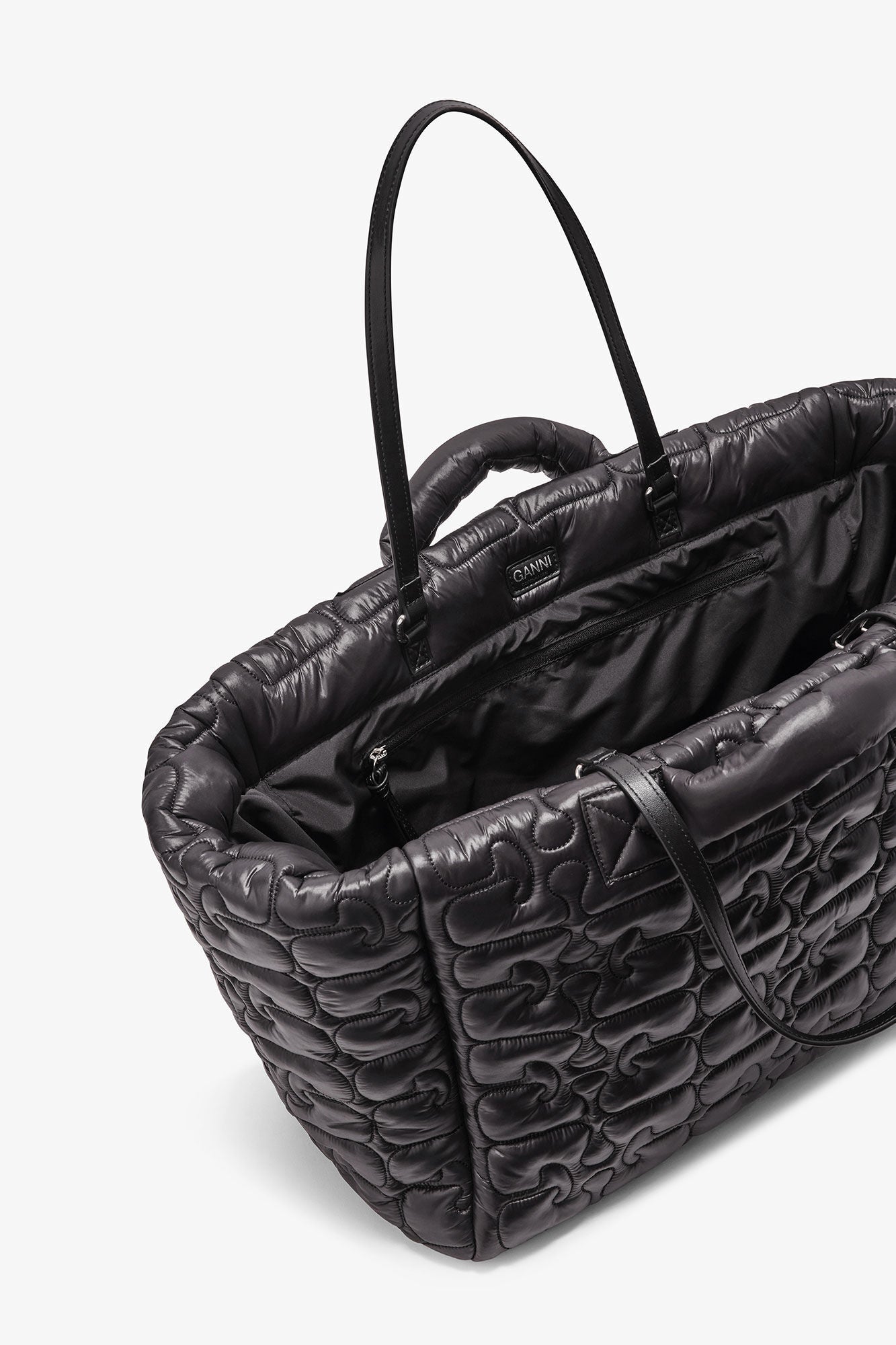 GANNI Bag Re-Tech Quilted Tote