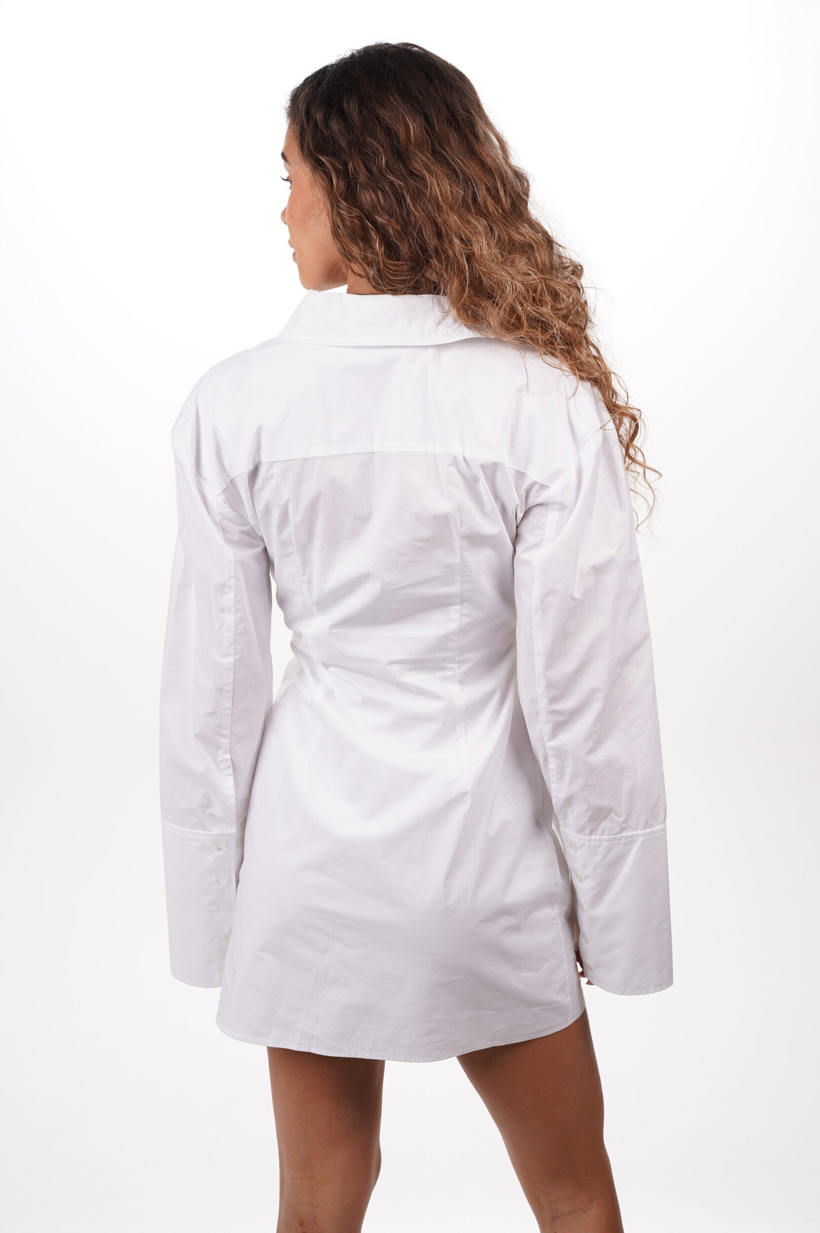 ROTATE Dress Simoni Shirt dress w/twist