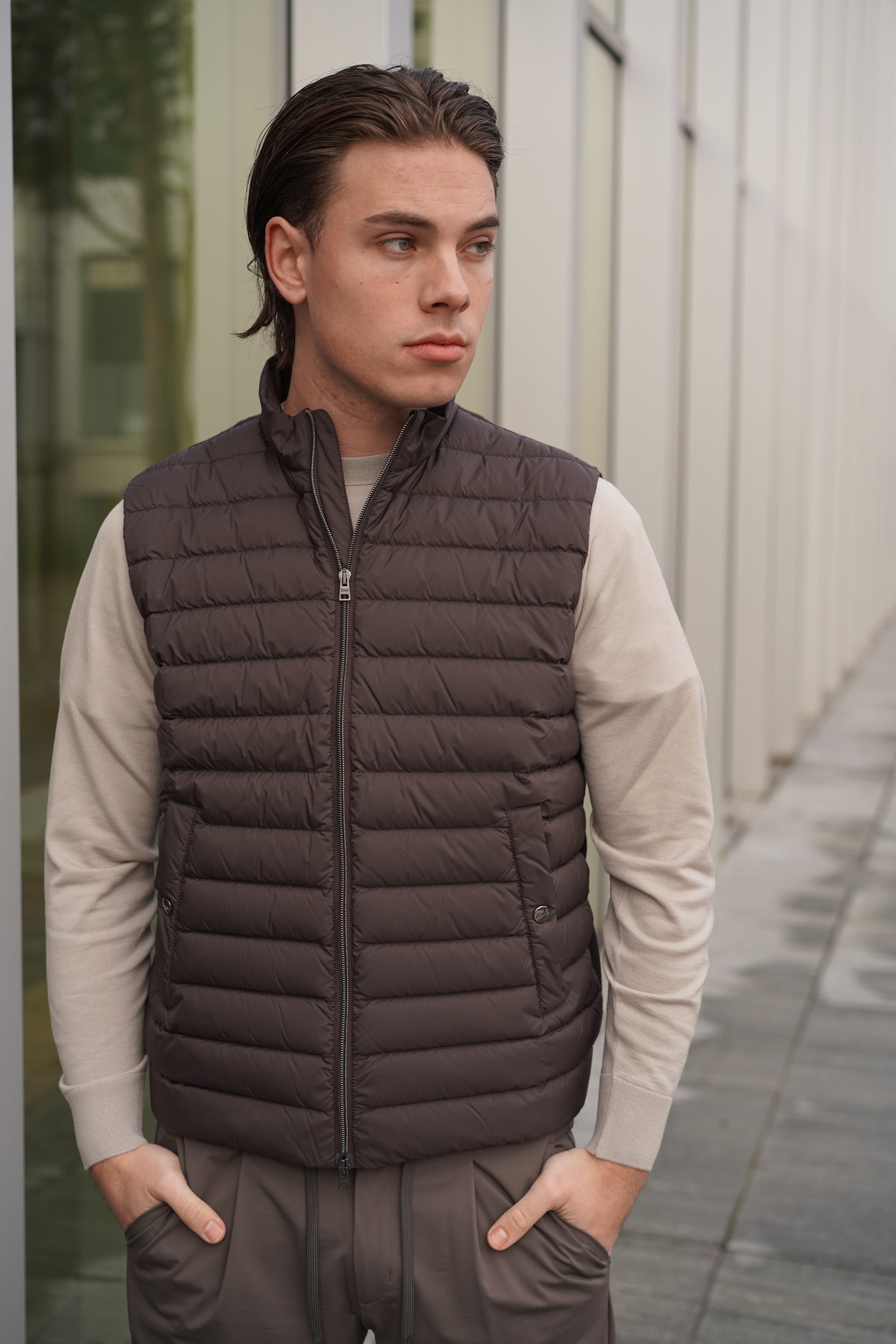 HERNO Gilet Men's Knitted Vest