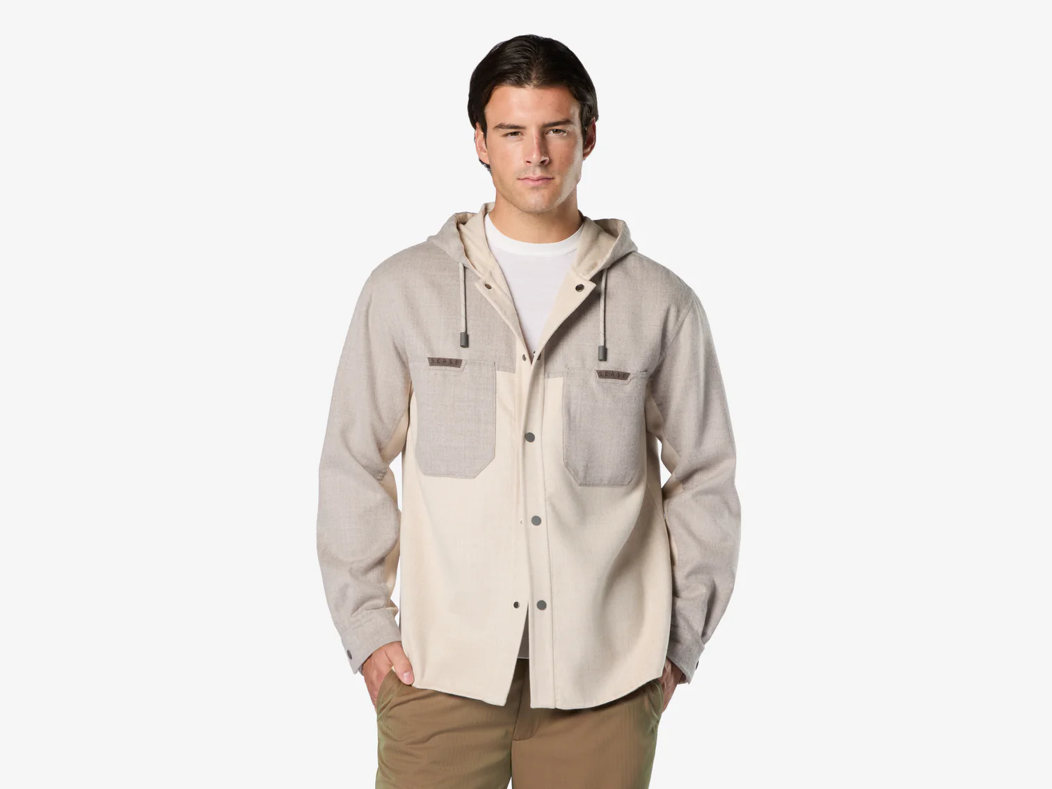 SEASE Jack HOODED OVERSHIRT DOUBLE