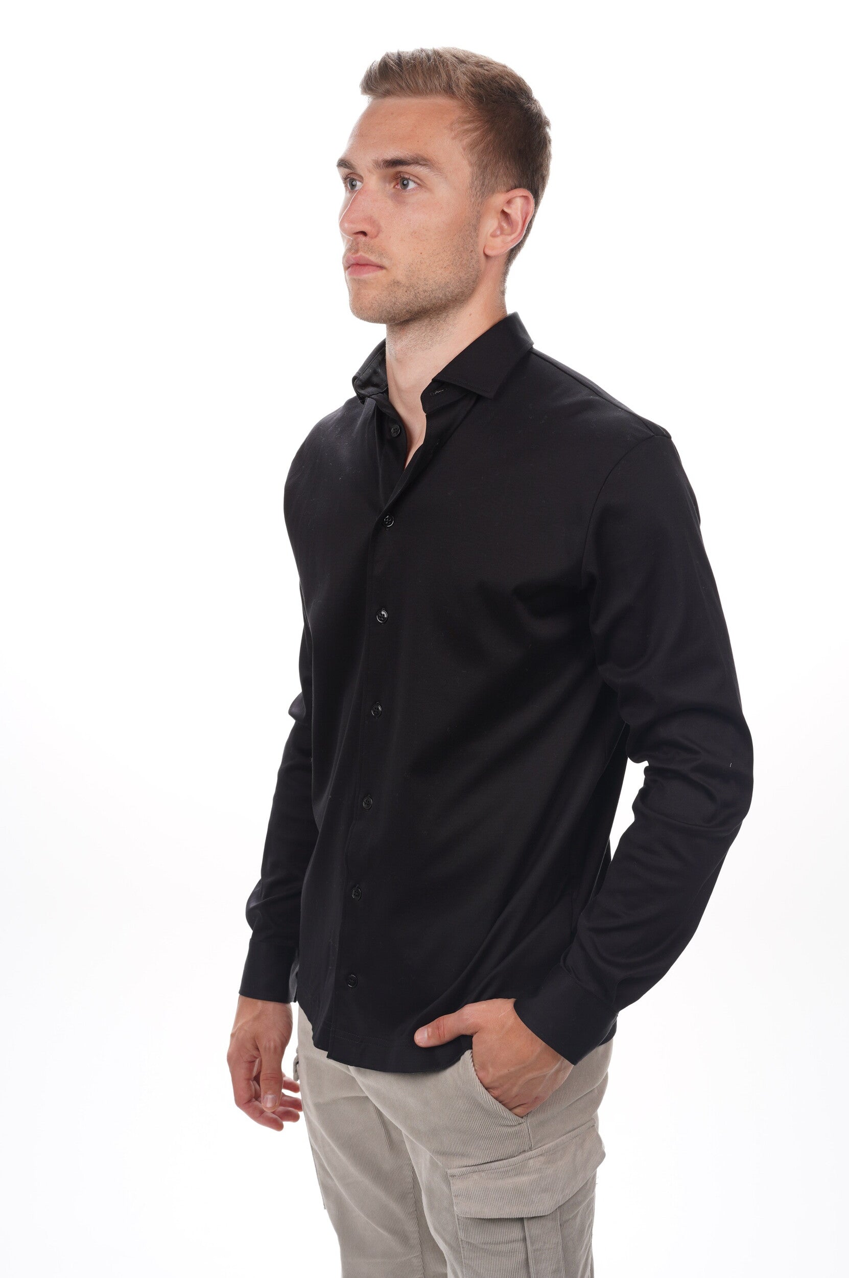 VALENZA Shirt INTERLOCK SUPIMA SHIRT L/S