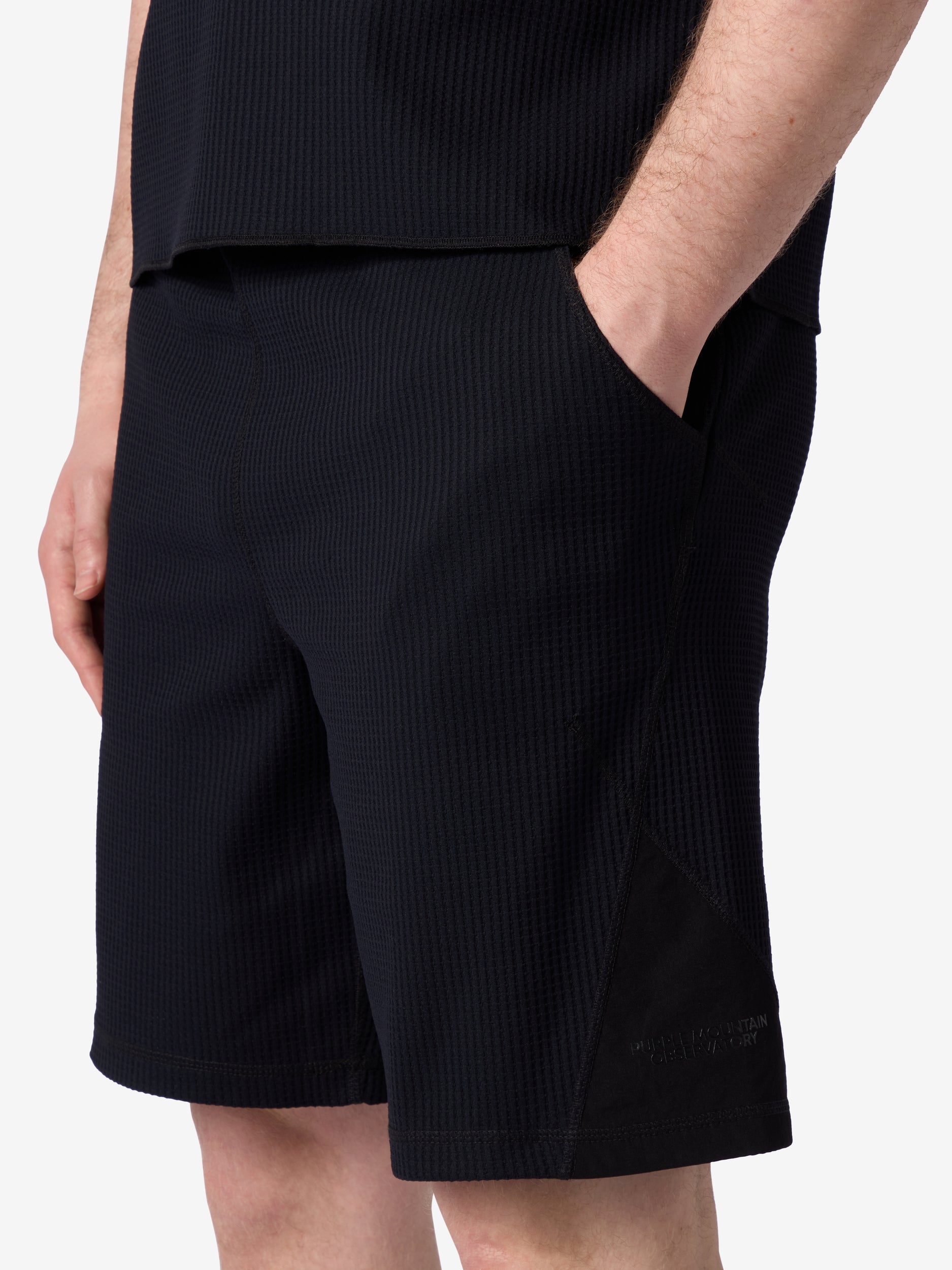Purple Mountain Observatory Shorts PMO3060 BLACK