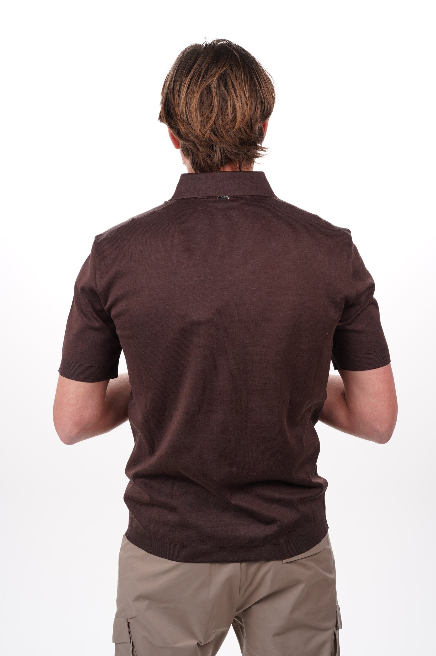 HERNO Polo Men's Knitted Polo Shirt 