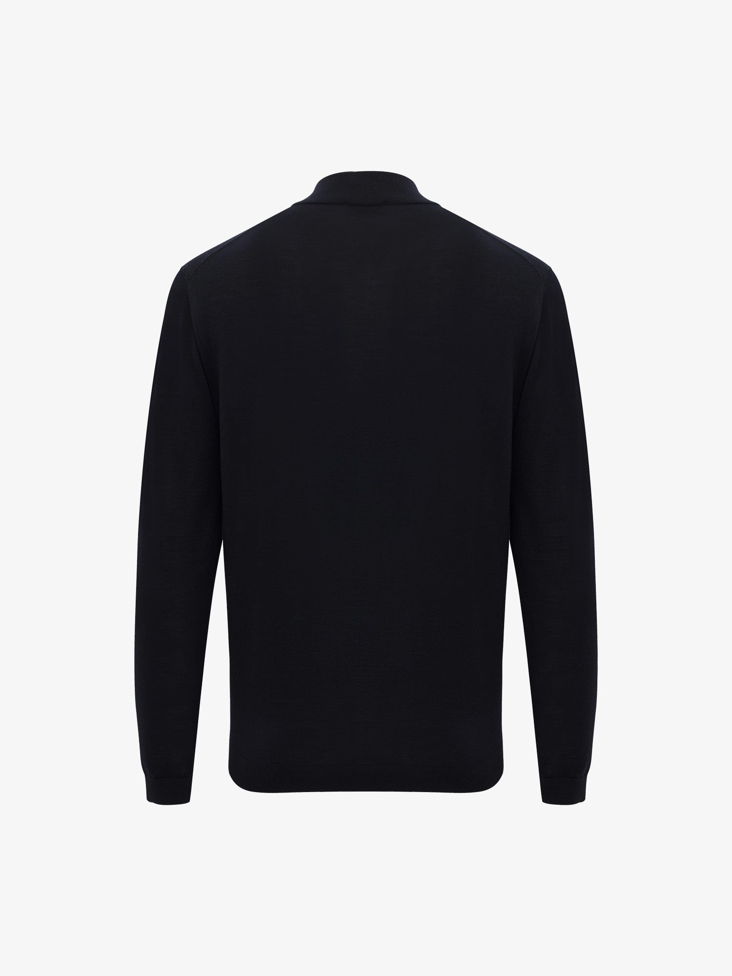 GENTILUOMO Pull Turtle Zip LS Navy