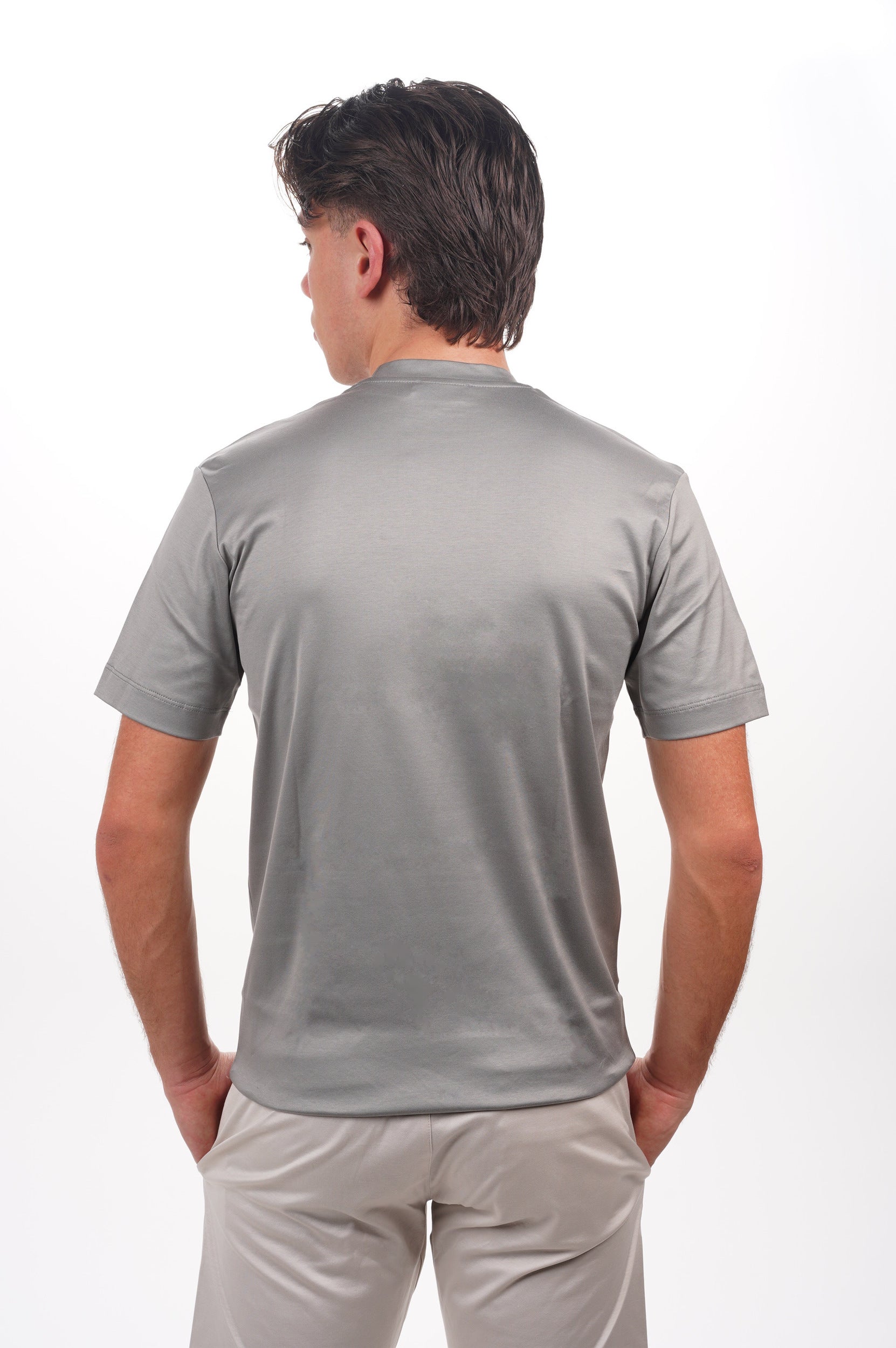 VALENZA T Shirt Supima grey