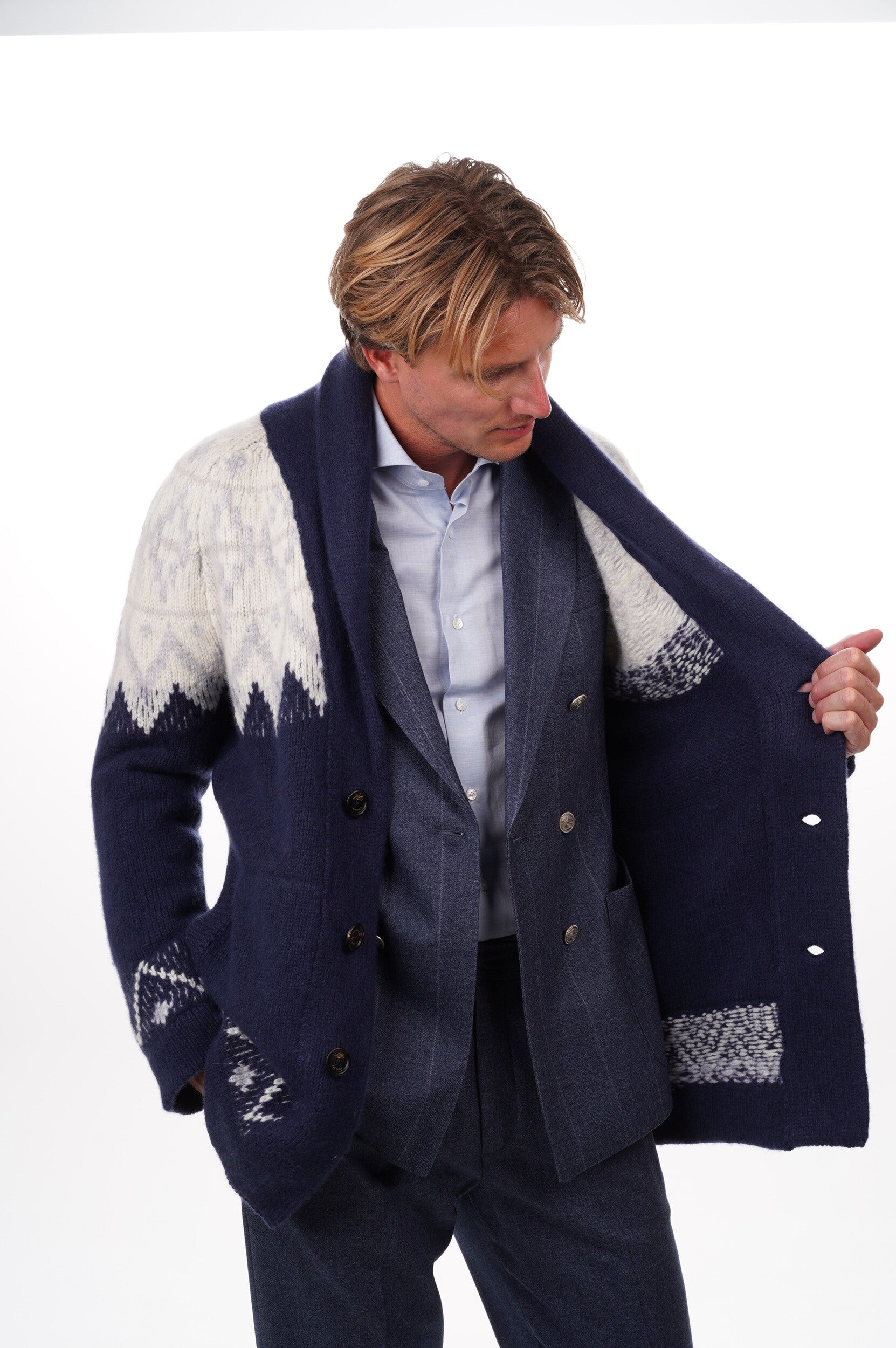 ELEVENTY Cardigan MAGN36 191301 MAG0N026