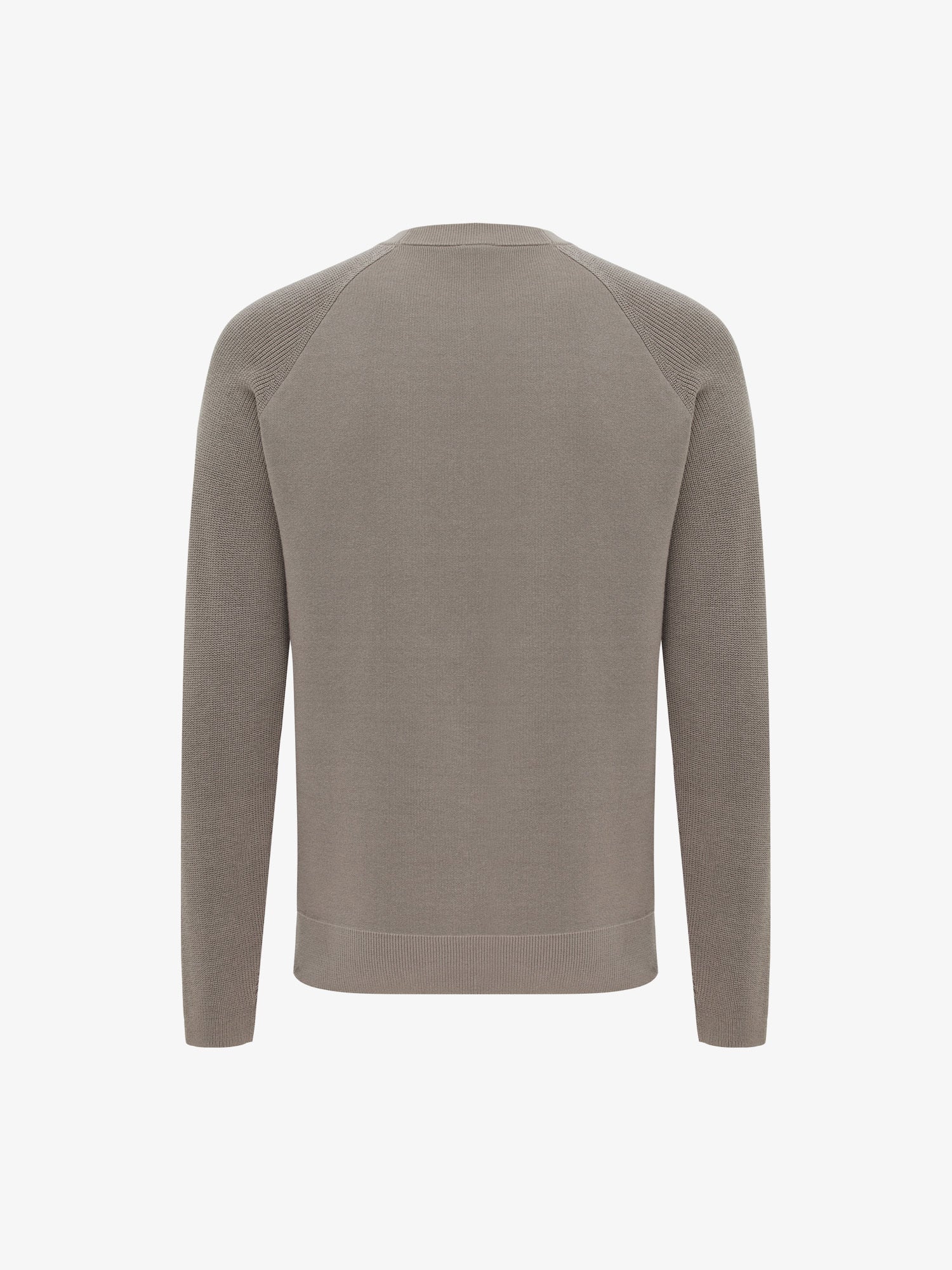 GENTI Pull Round Neck LS Brown