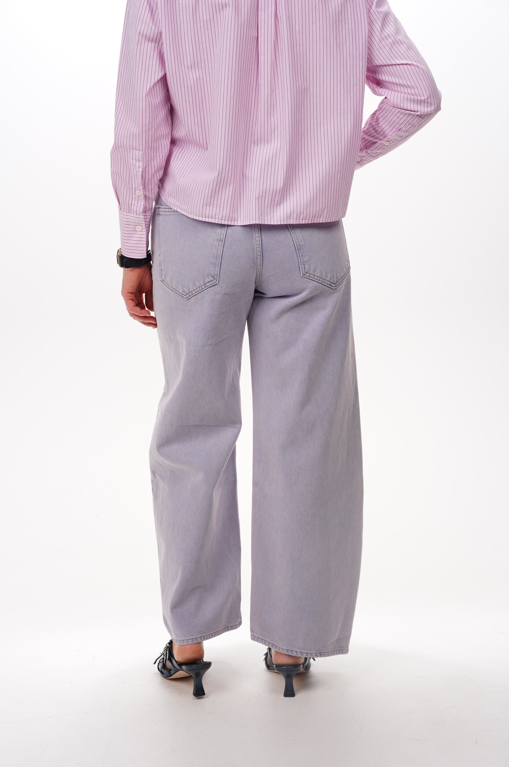 AGOLDE Jeans Low curve crop