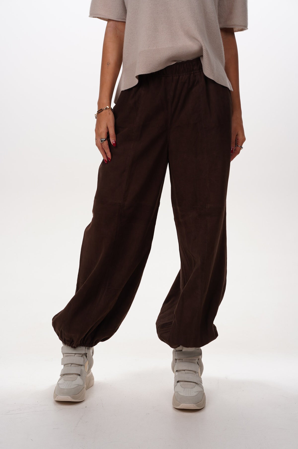 HERSKIND Trousers Sylvia suede