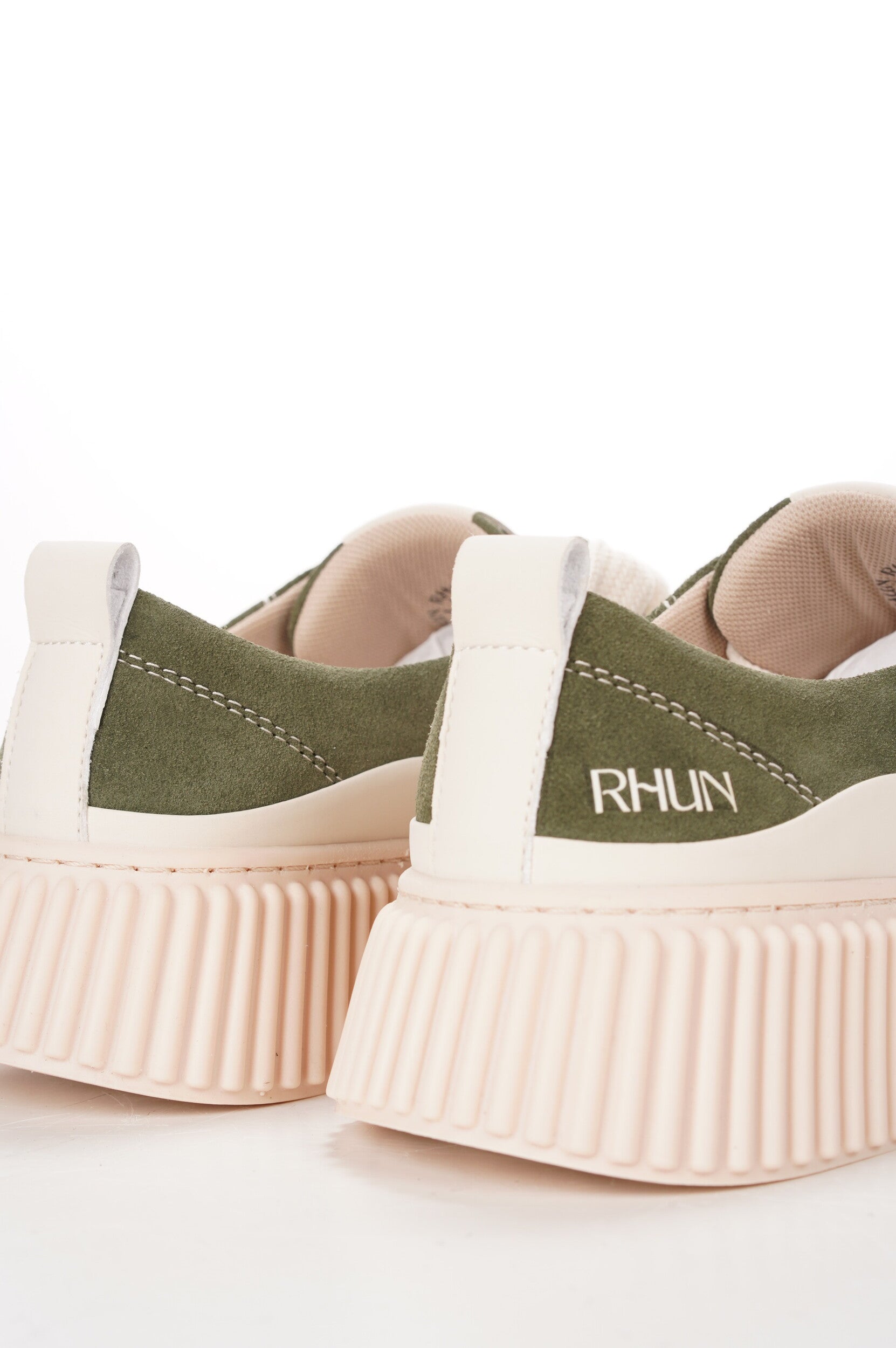 RHUN Sneakers 3250 SUEDE GREEN