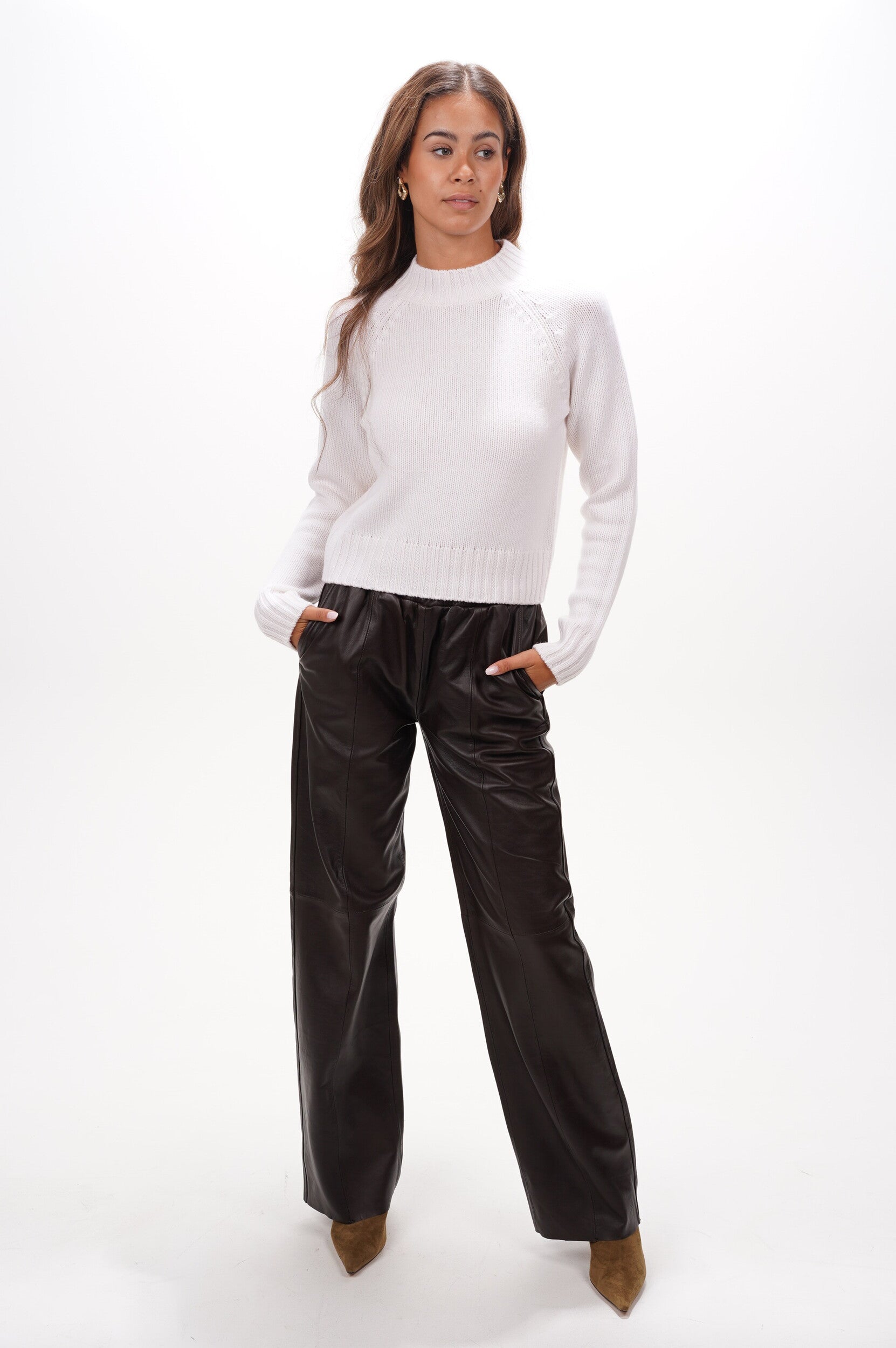 VINCE Pull Raglan crew neck