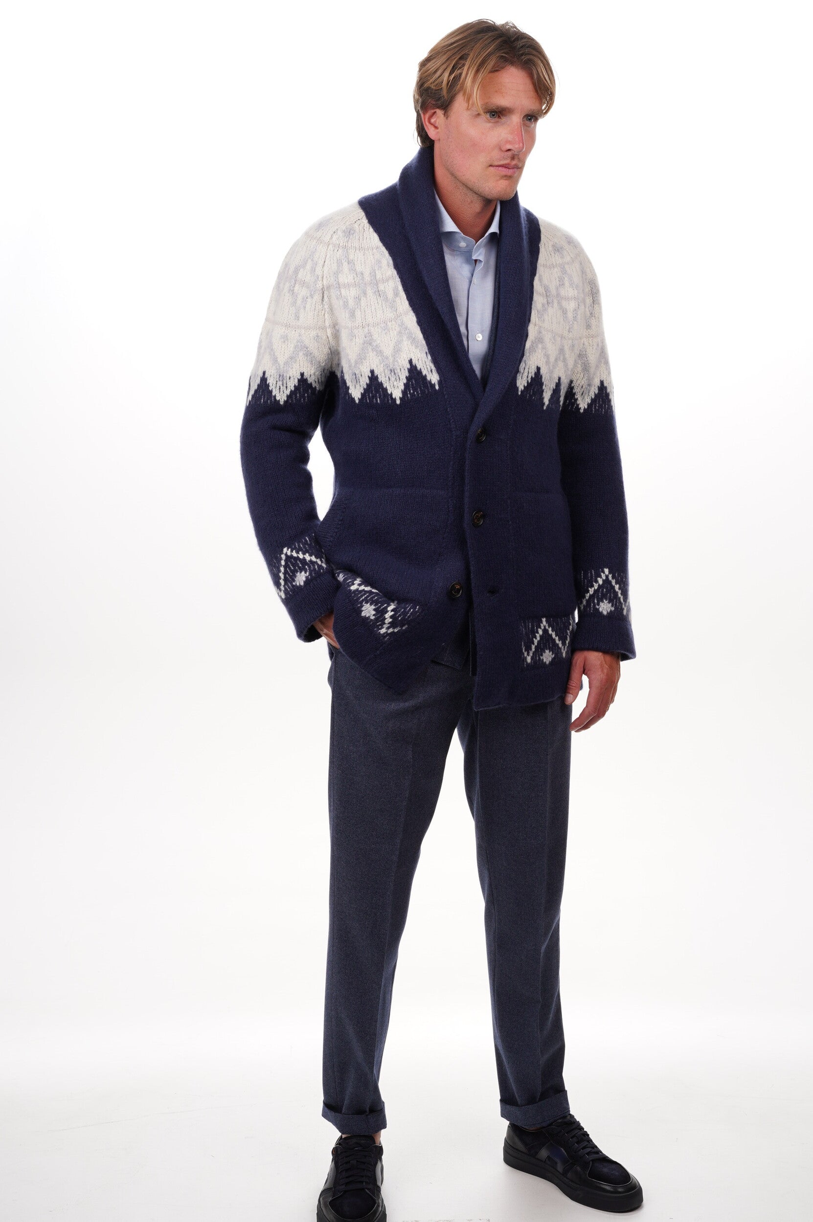 ELEVENTY Cardigan MAGN36 191301 MAG0N026