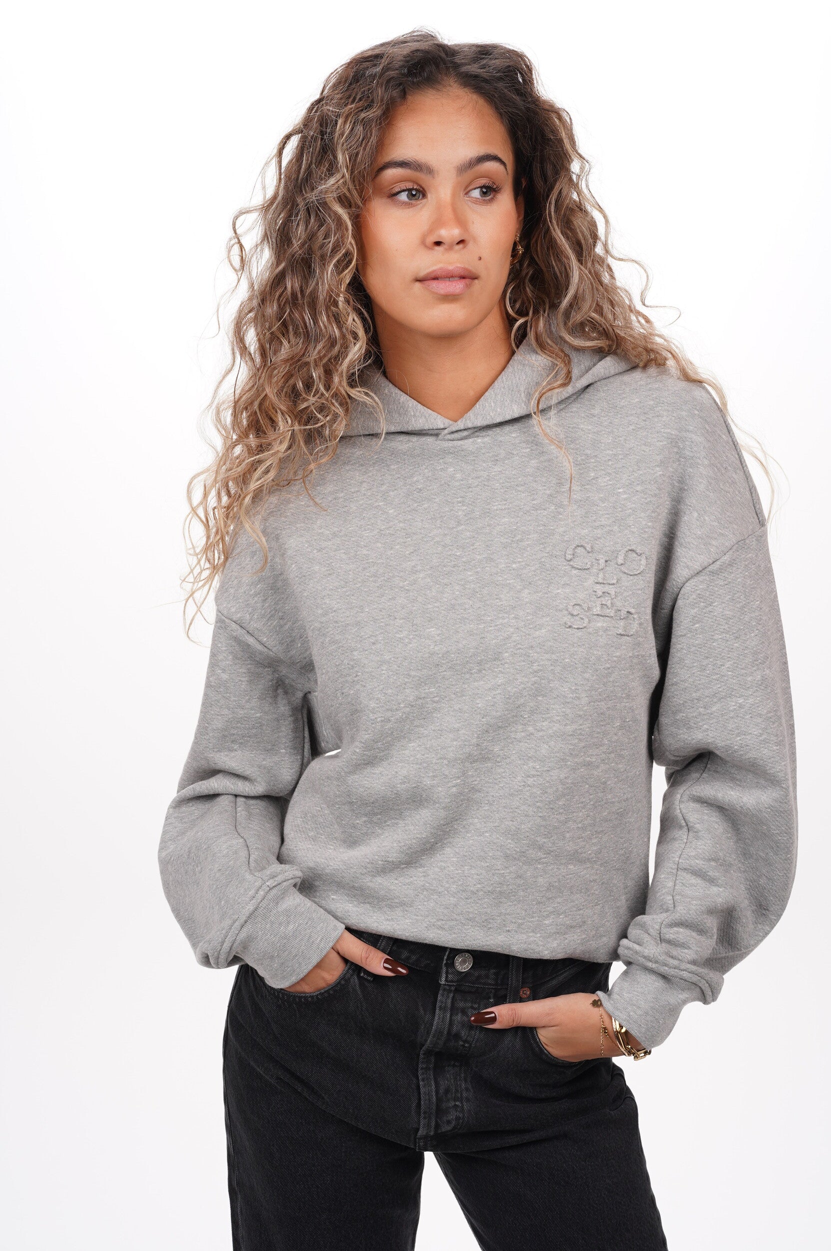 CLOSED Pull Folde Hem Hoodie