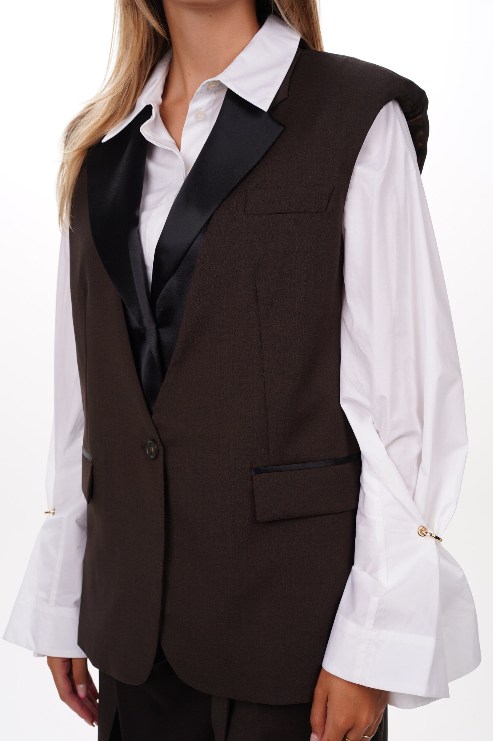 ERIKA CAVALLINI Gilet P6WZ10