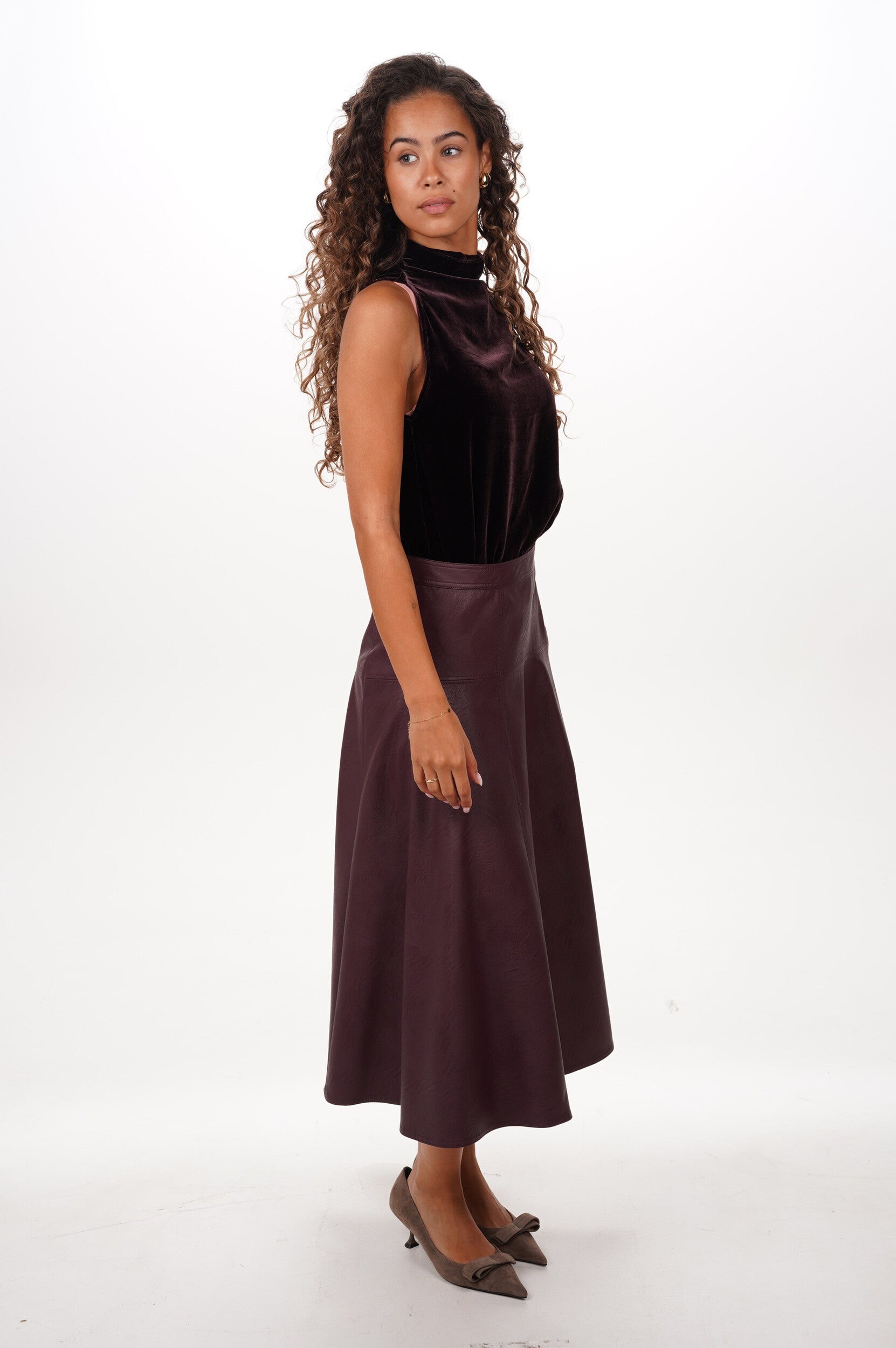 FORTE FORTE Top Viscose silk velvet