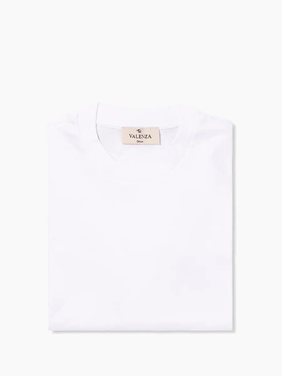 VALENZA T Shirt Supima white