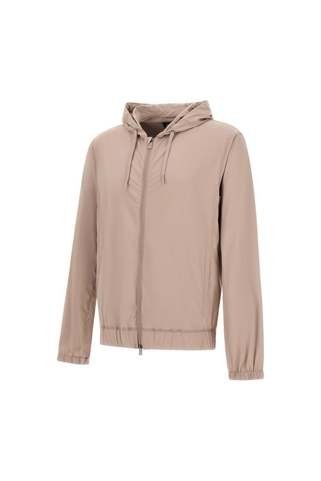 HERNO Jack Men's Woven Jacket Taupe