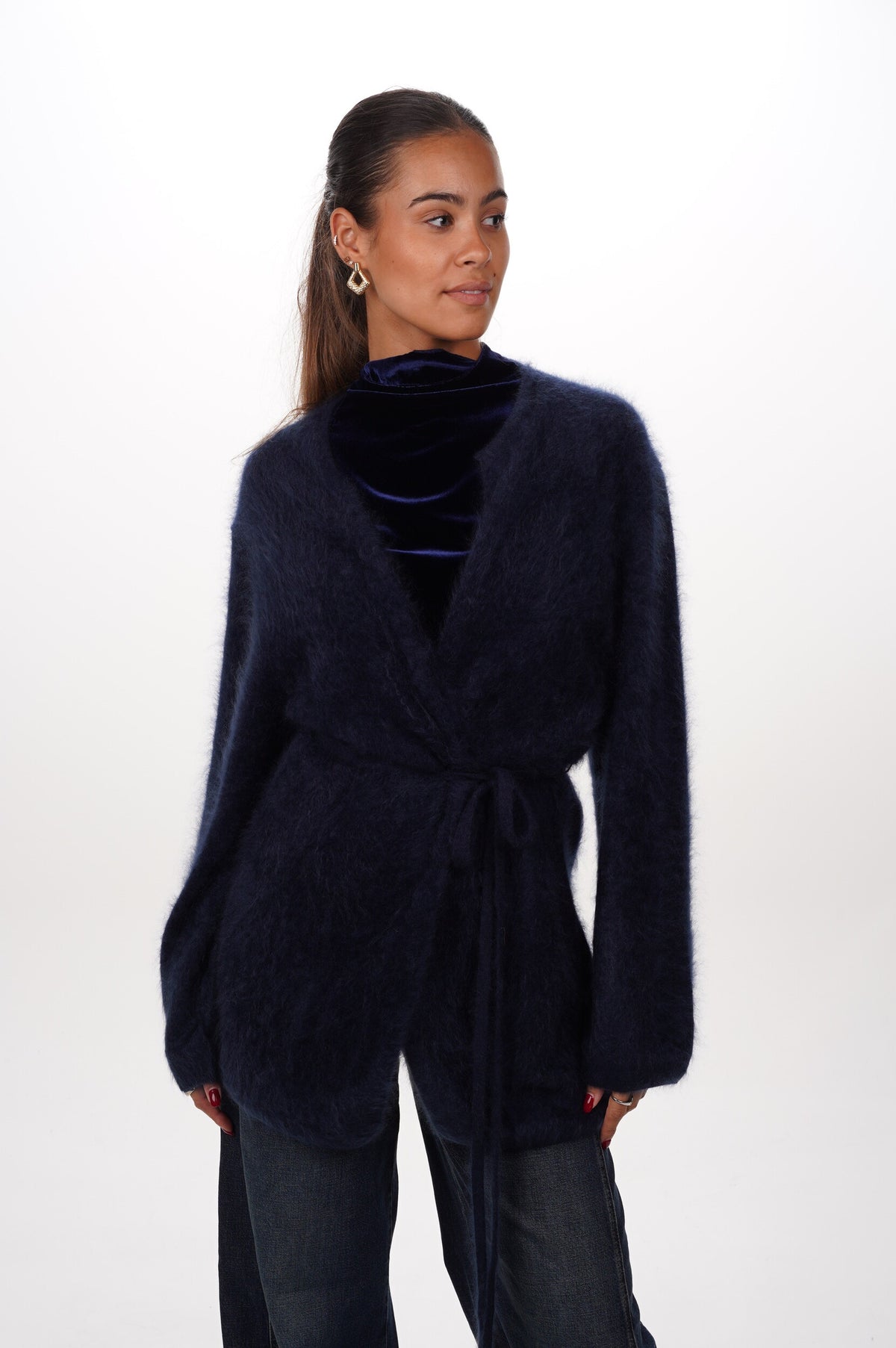 L'ÃME Pull Elodie Navy 