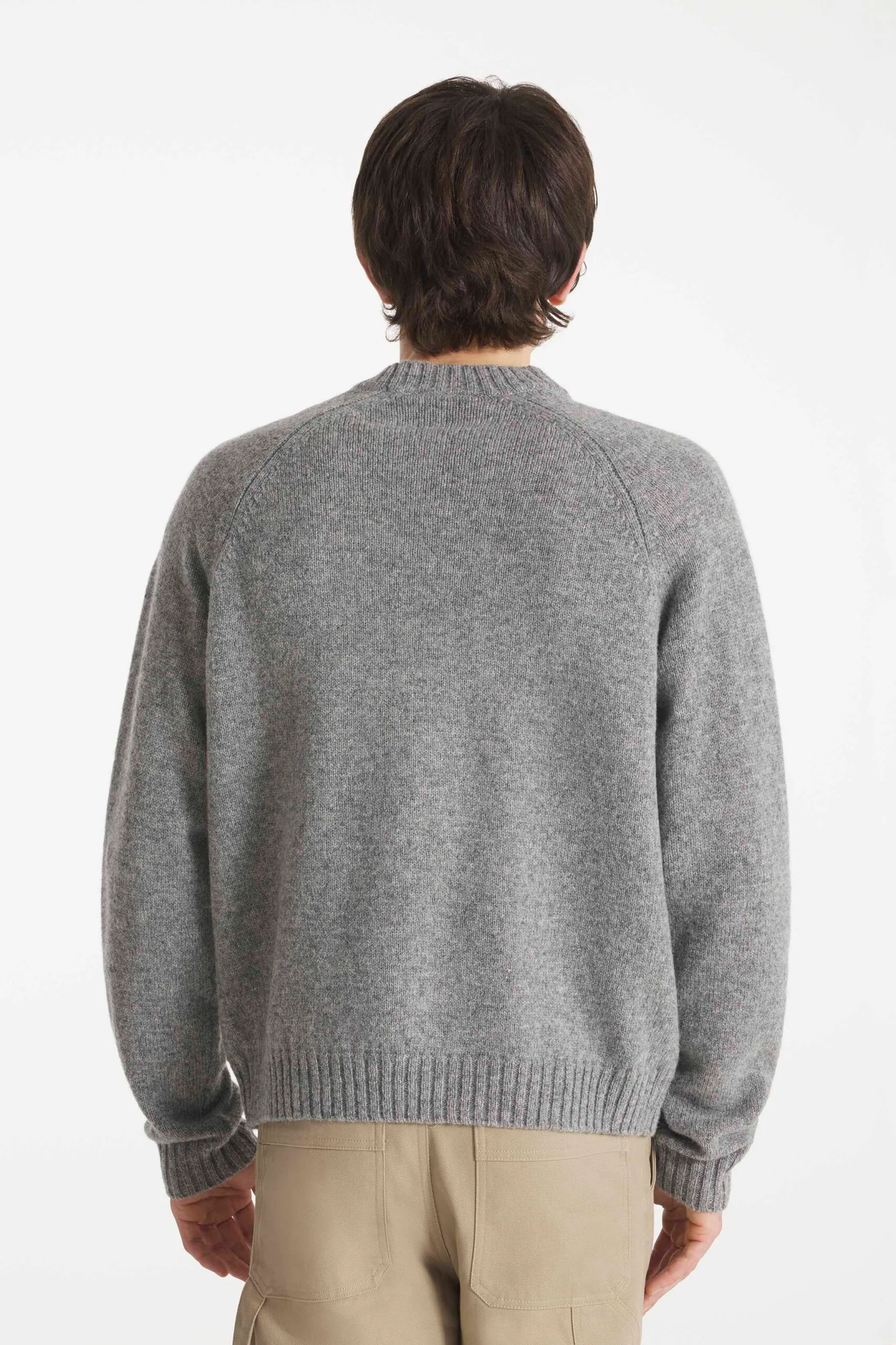 Le Mont Saint Michel Pull Striker Dog Intarsia Sweater