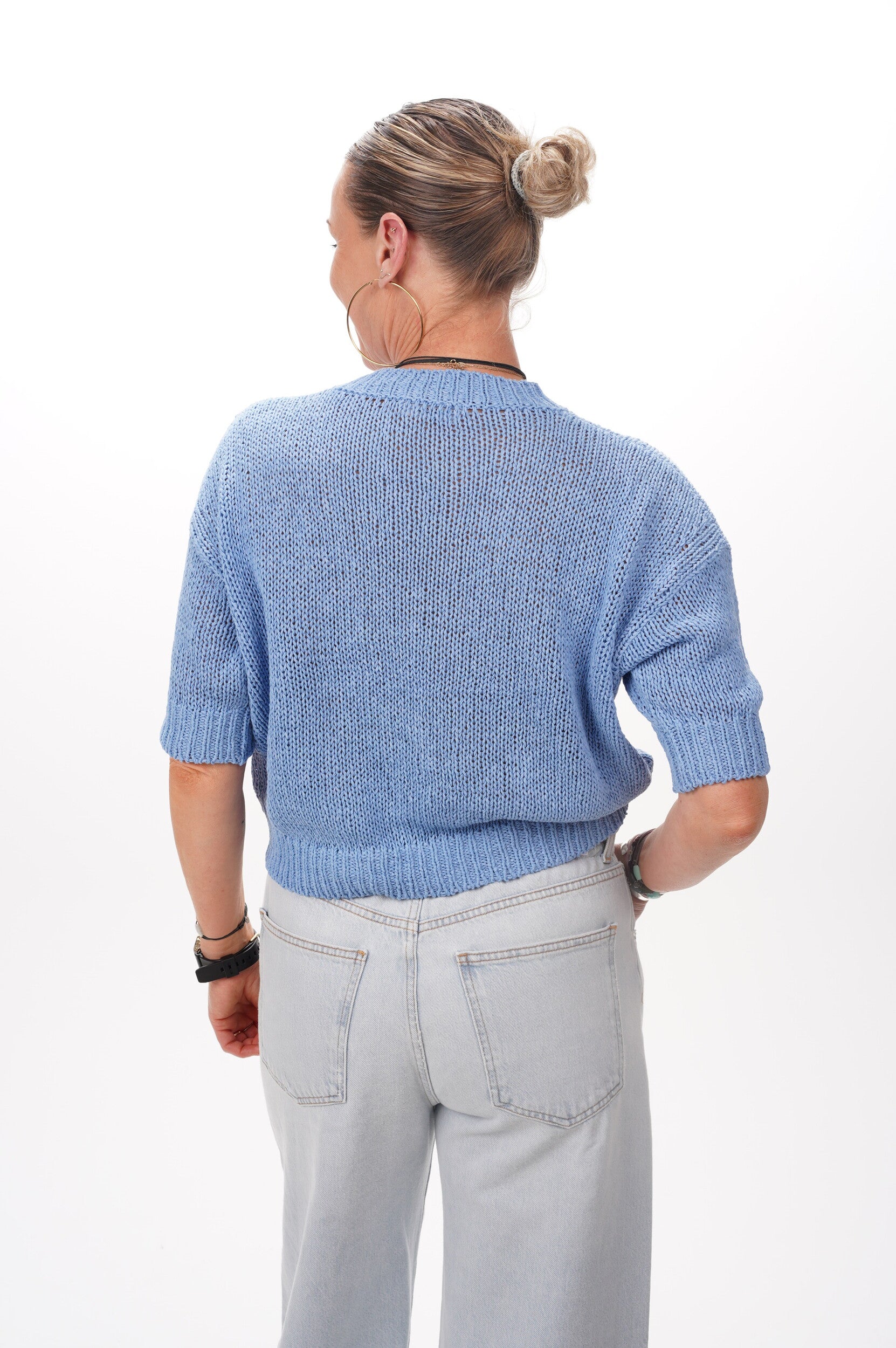 ROBERTO COLLINA Pull Girocollo MC