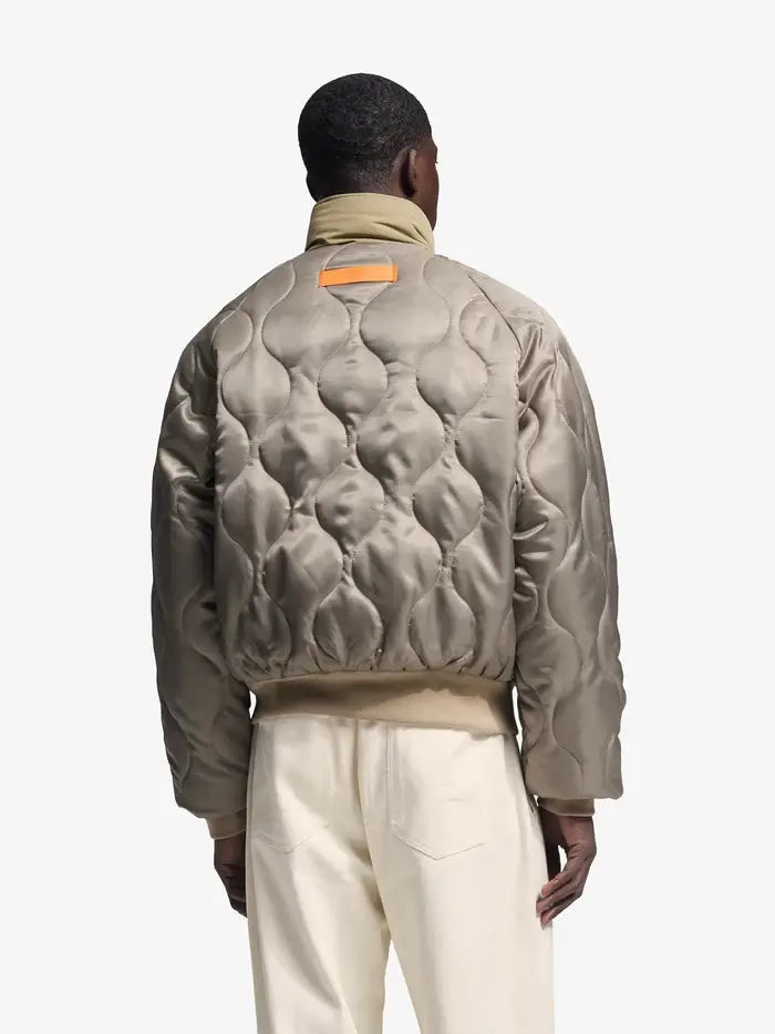 BRAMS FRUIT Jack Reversible Bomber Jacket - Olive Green