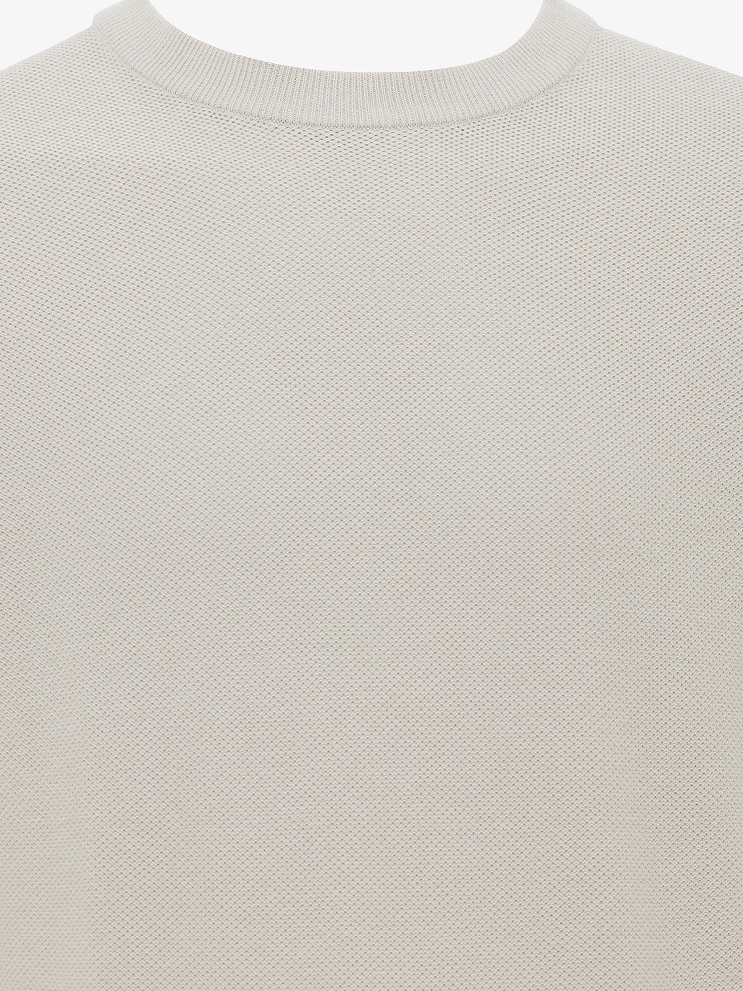 GENTI T Shirt Round Neck SS Light Grey