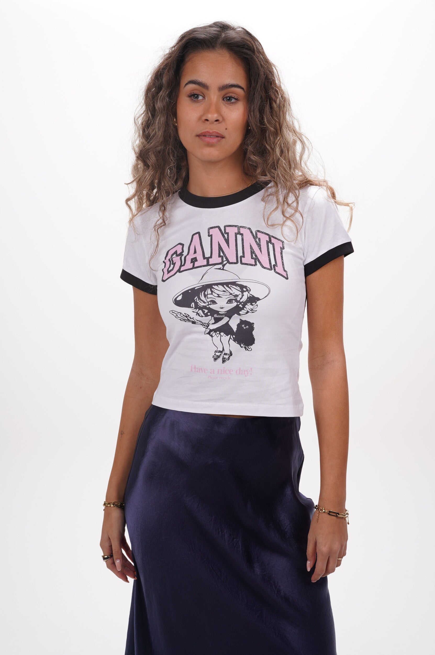 GANNI T Shirt Witch small 