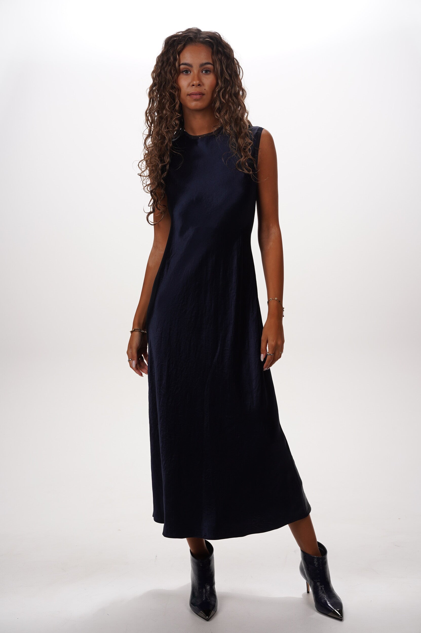 VINCE Dress Cap slv slip 