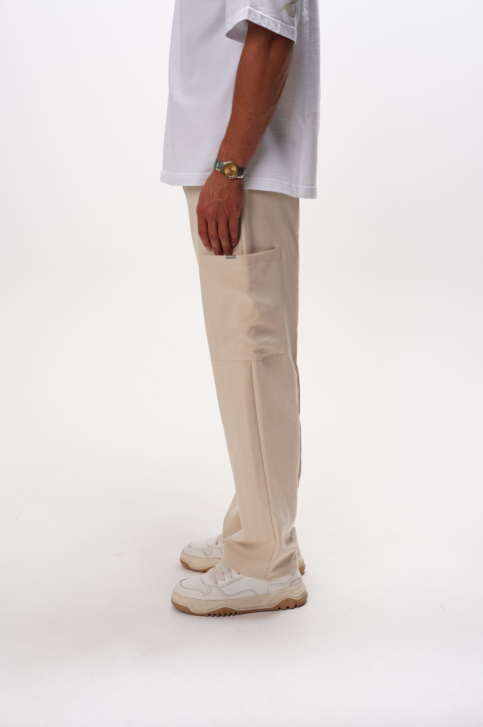 BAD BEHAVIOUR Trousers Monarca pantalon beige