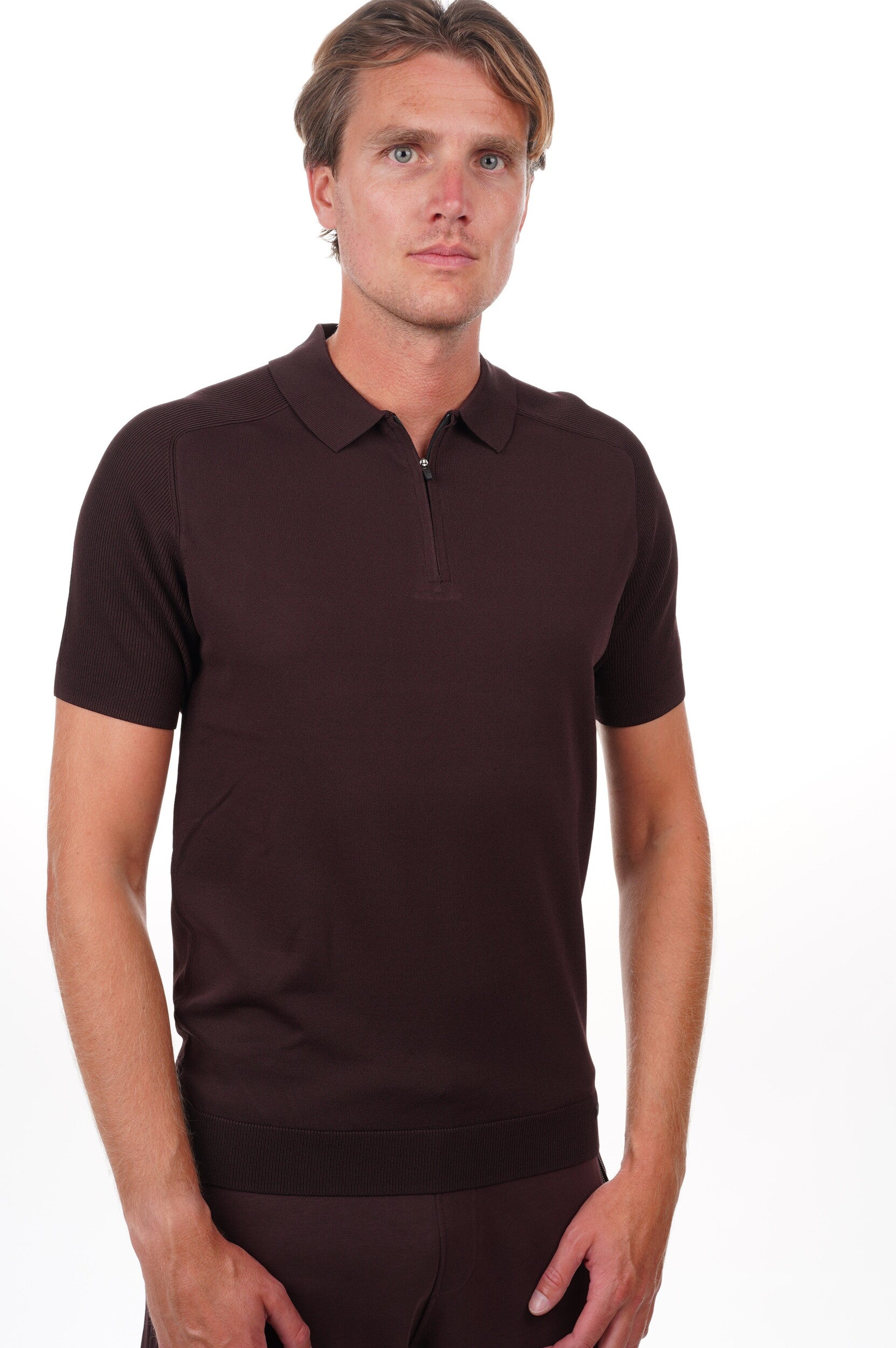 GENTI Polo Polo Zip SS