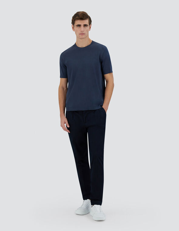 HERNO T Shirt Men's Knitted T-Shirt Blu
