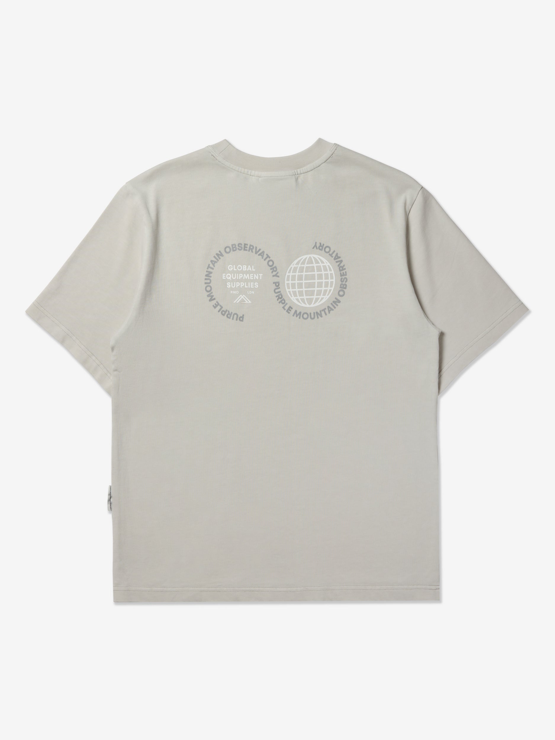 Purple Mountain Observatory T Shirt PMO201 GREY 2026