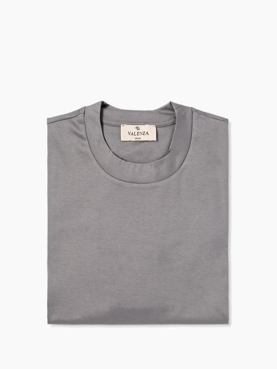 VALENZA T Shirt Supima grey