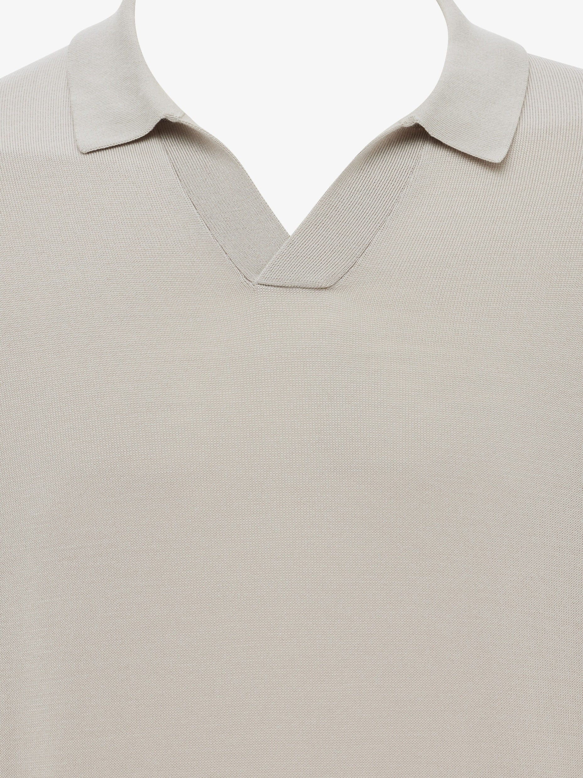 GENTILUOMO Polo Polo No Button SS Brown