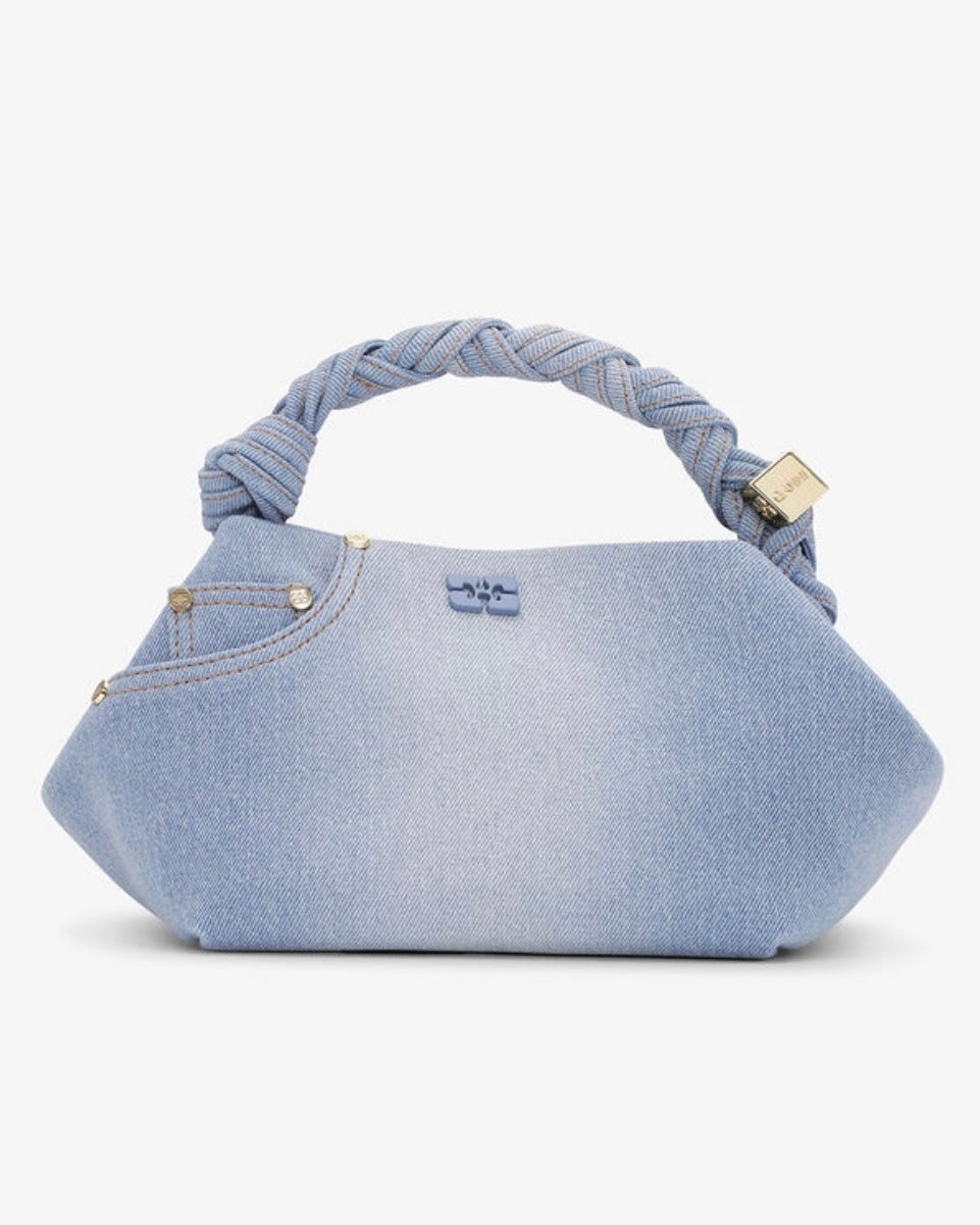 GANNI Bag Bou Bag Small Washed Denim