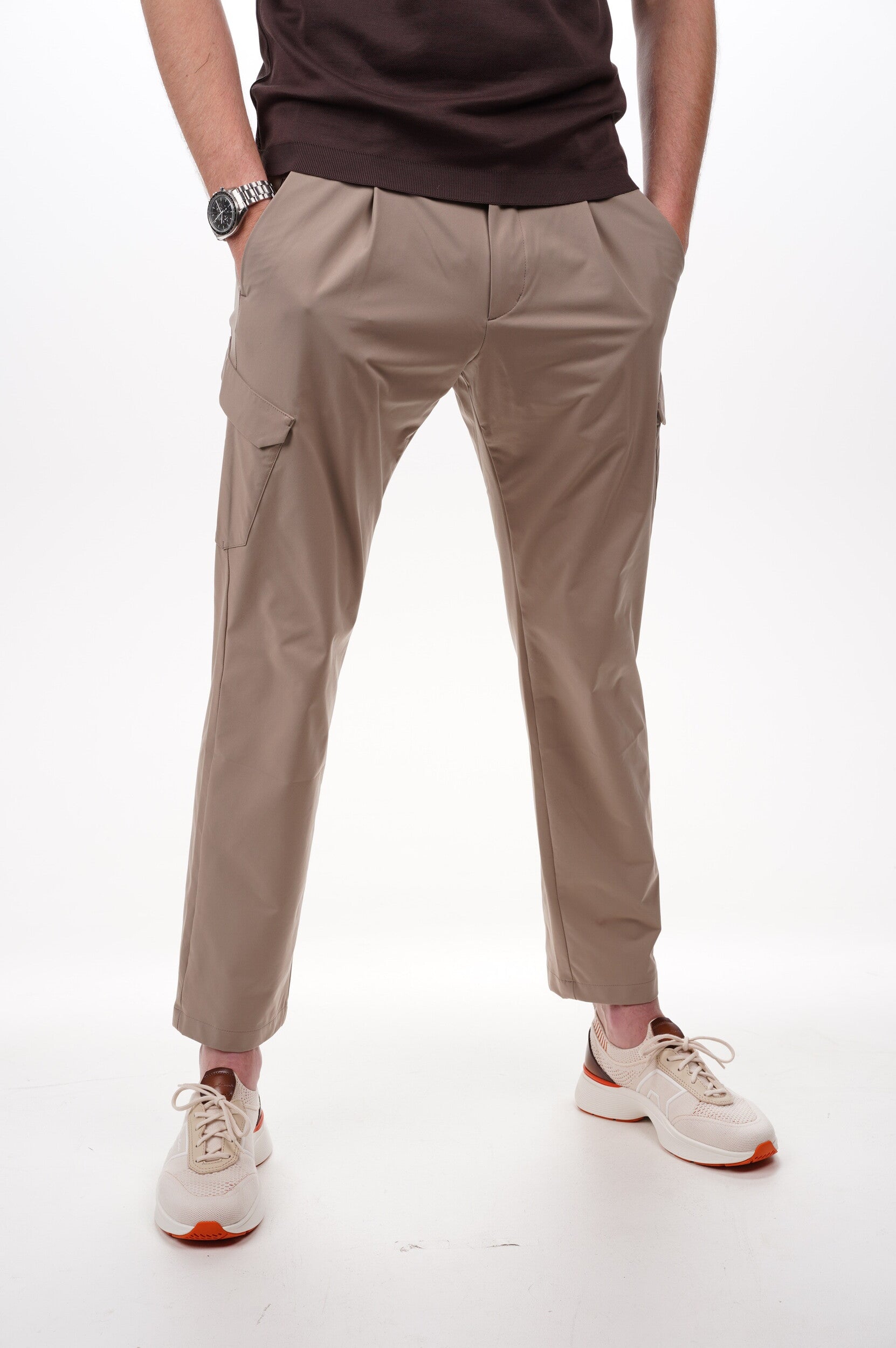 HERNO Trousers Men's Woven Pants Taupe 