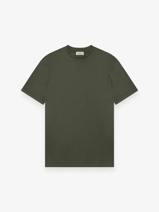 VALENZA T Shirt interlock supima t-shirt green