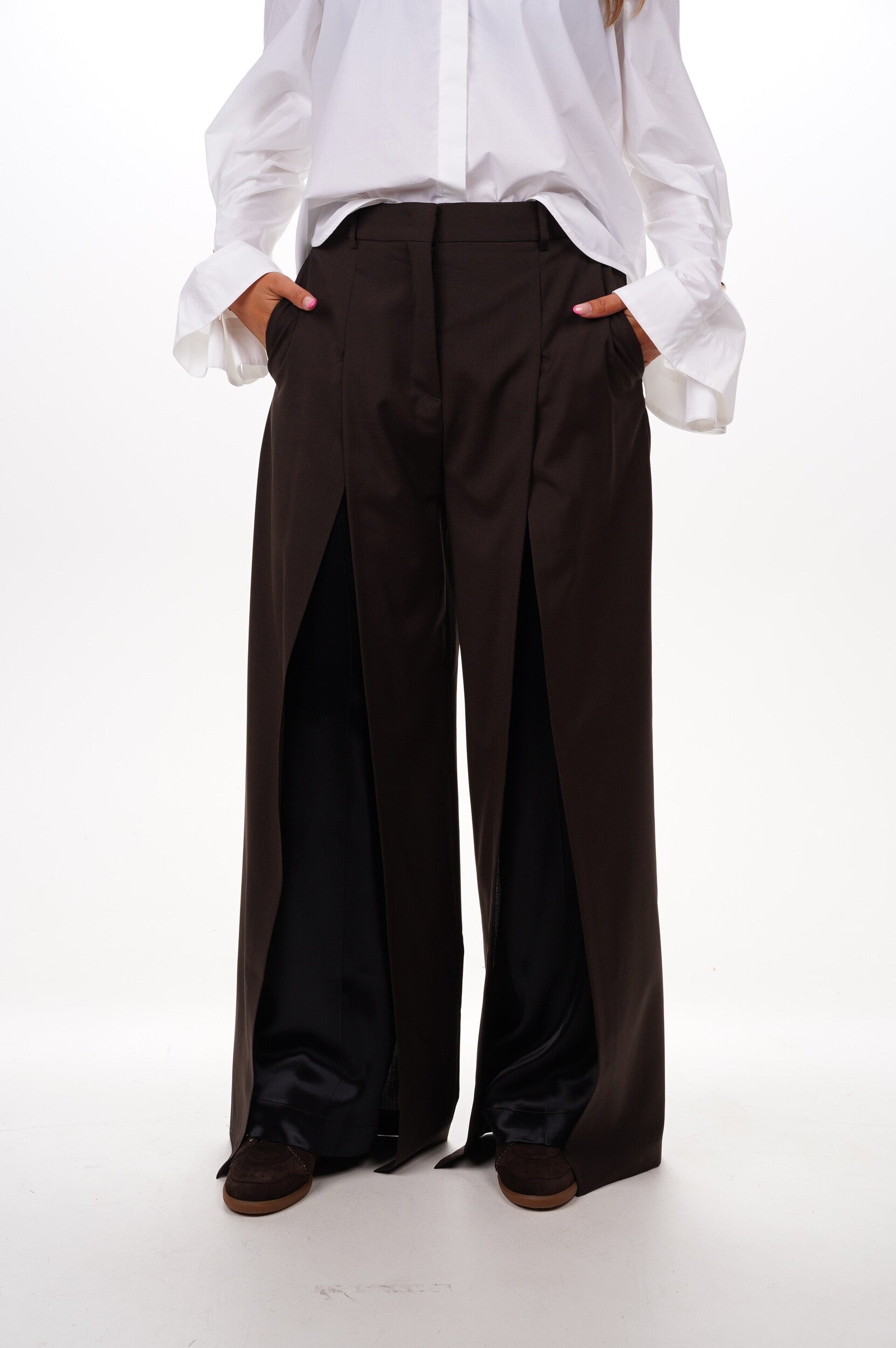ERIKA CAVALLINI Trousers P6WZ11