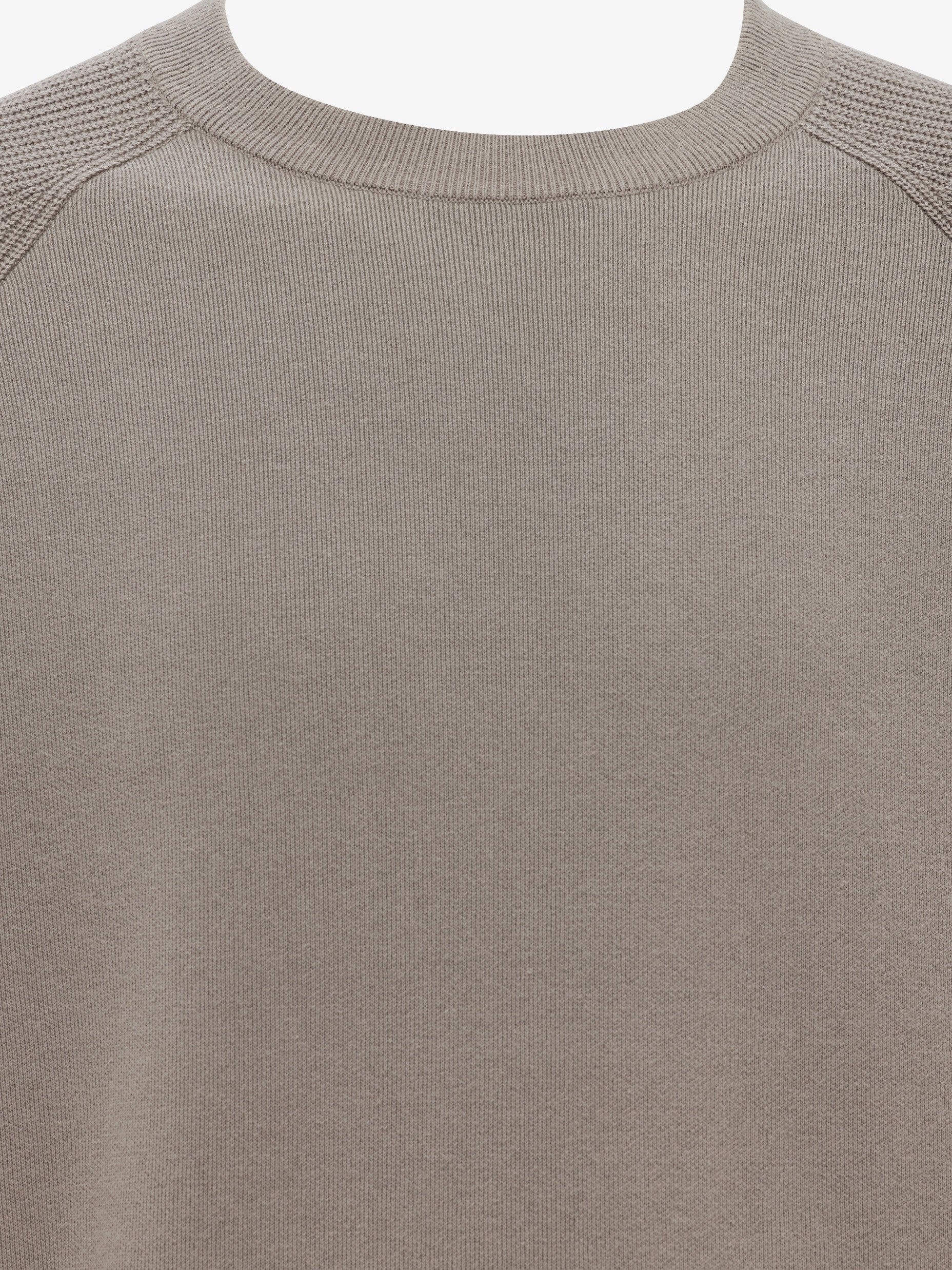 GENTI Pull Round Neck LS Brown
