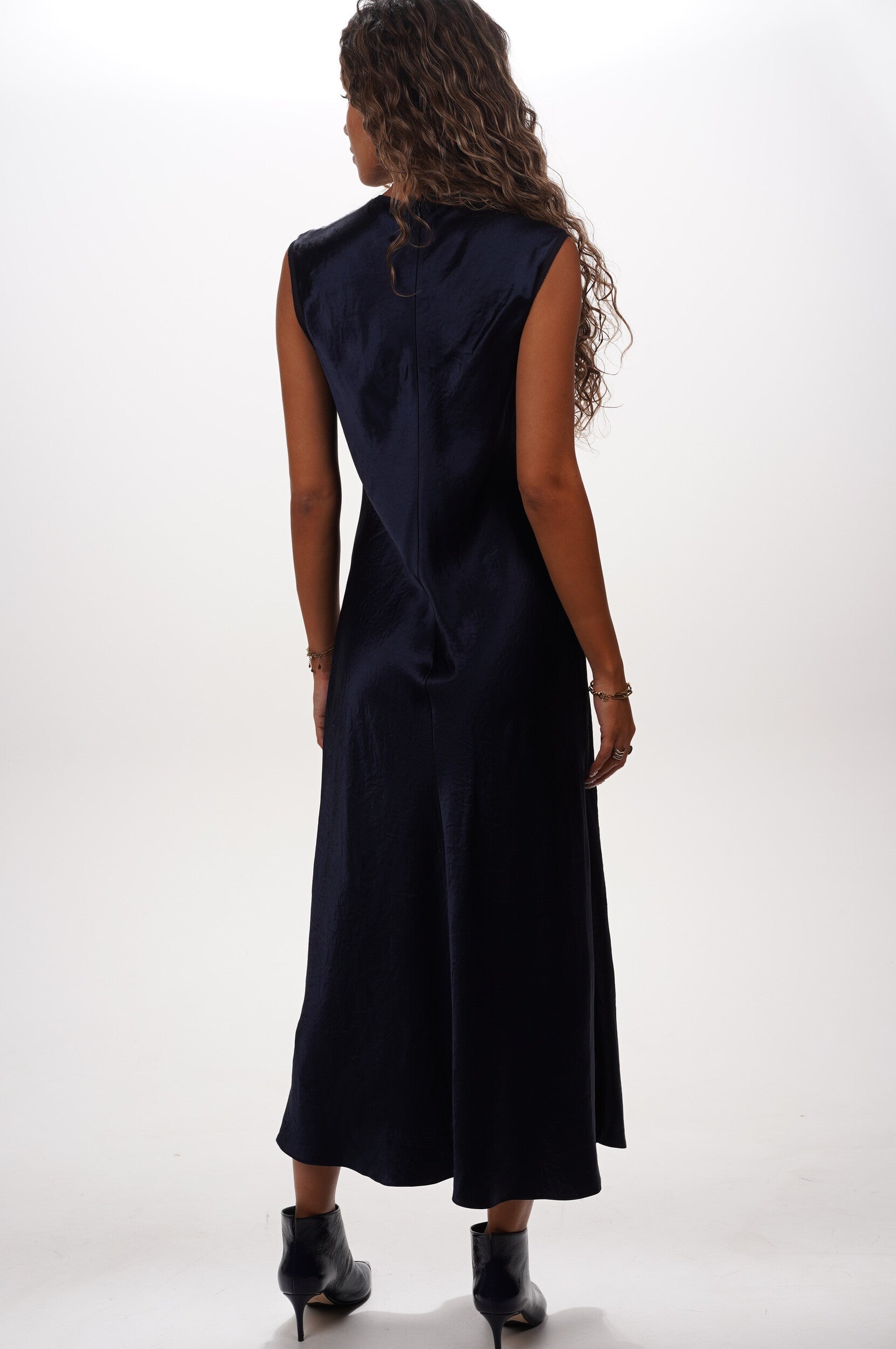 VINCE Dress Cap slv slip 