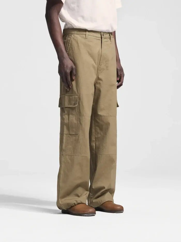 BRAMS FRUIT Trousers Ripstop Cargo Trousers - Olive Green
