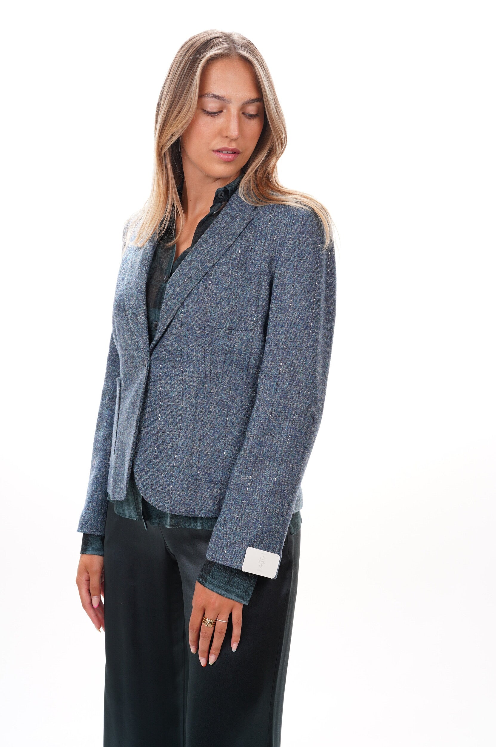 ELEVENTY Ladies Blazer N85GIA103 178TES0N054