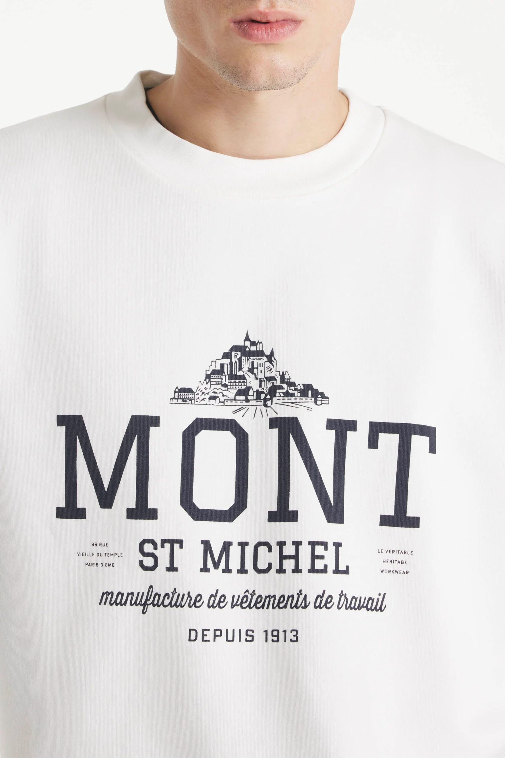Le Mont Saint Michel Pull Ternal Sweat Molleton