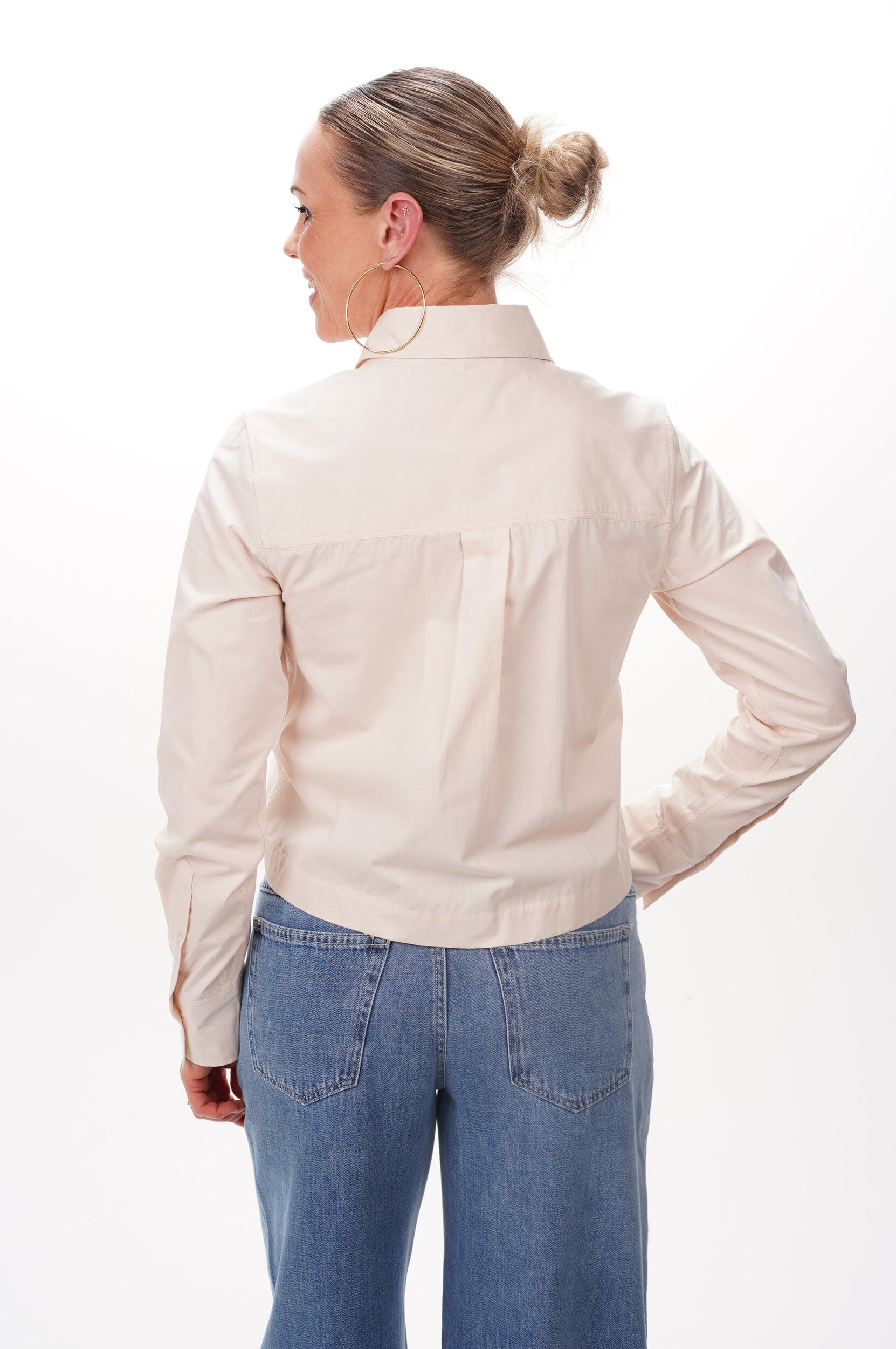 CLOSED Blouse Cropped classic shirt