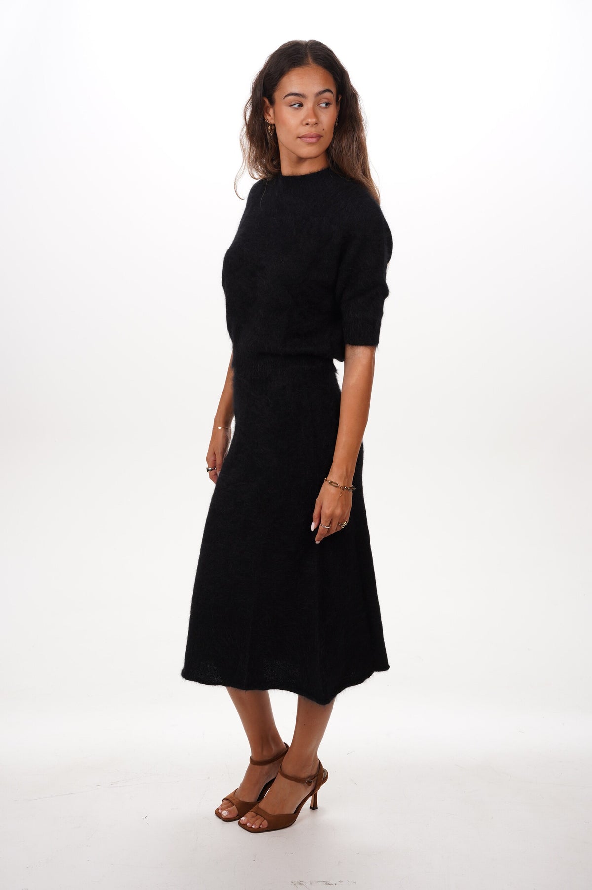 ROBERTO COLLINA Skirt GONNA NERO