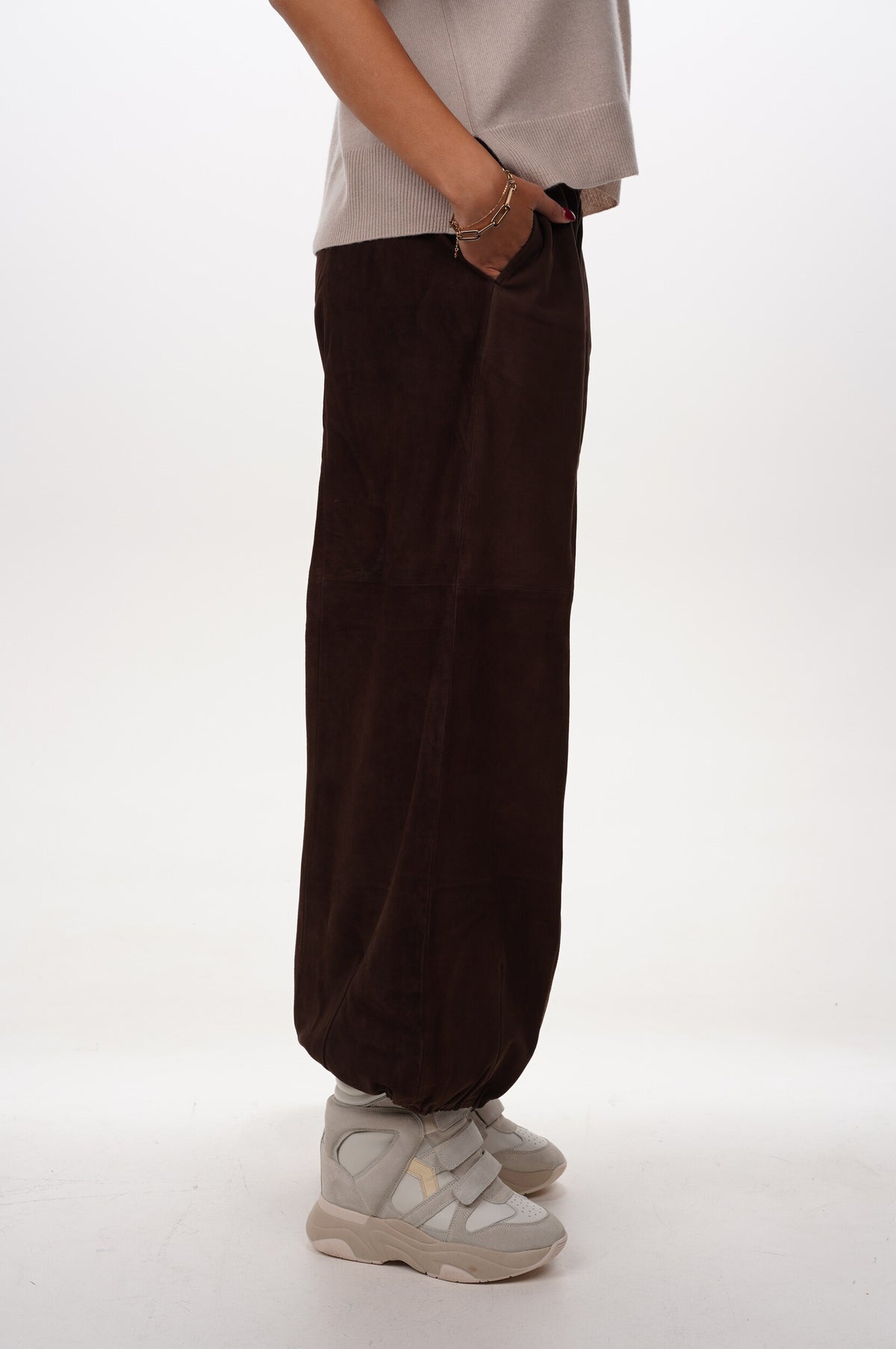 HERSKIND Trousers Sylvia suede