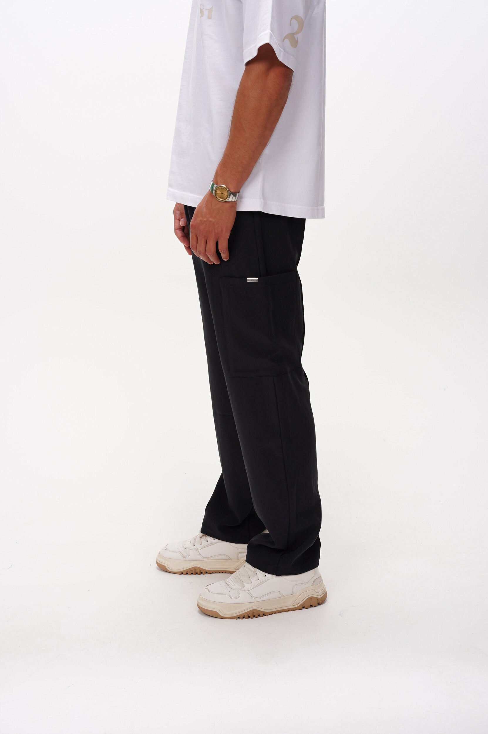 BAD BEHAVIOUR Trousers Monarca pantalon black