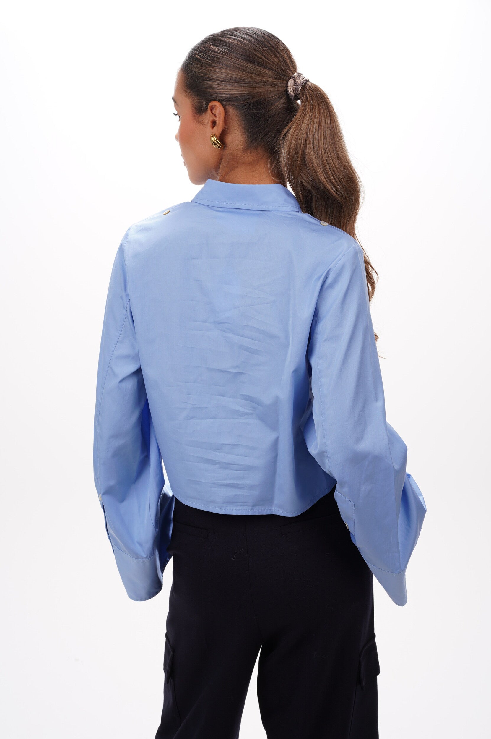 ERIKA CAVALLINI Blouse WJ02 L64 CLOUD